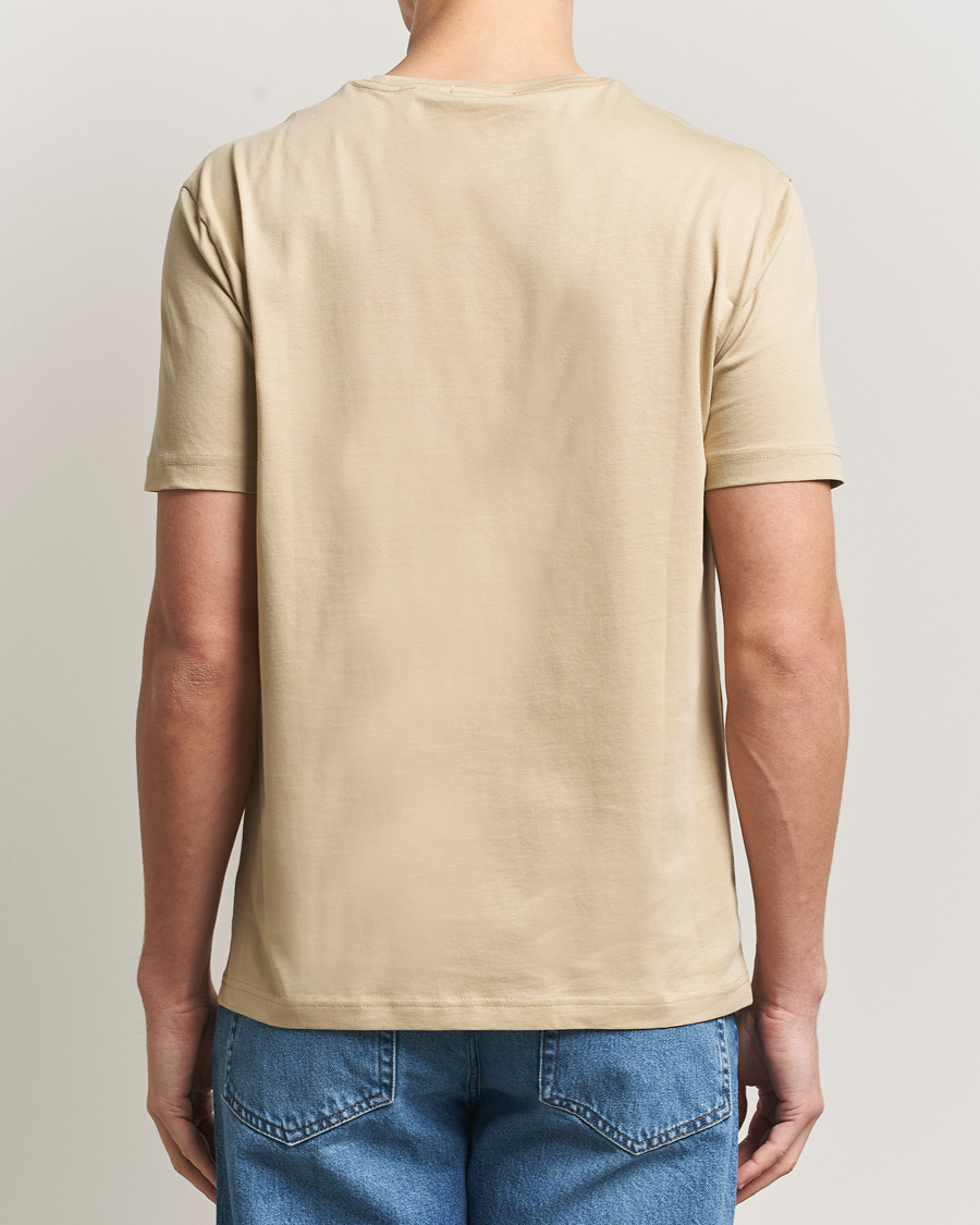 Mies | T-paidat | Gant | The Original T-Shirt Oat Beige