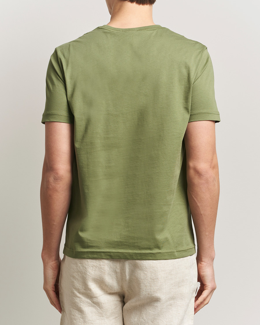 Mies | T-paidat | Gant | The Original T-Shirt Dry Herb Green