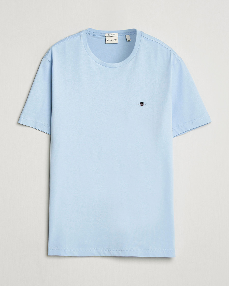 Mies | T-paidat | Gant | The Original T-Shirt Fresh Blue