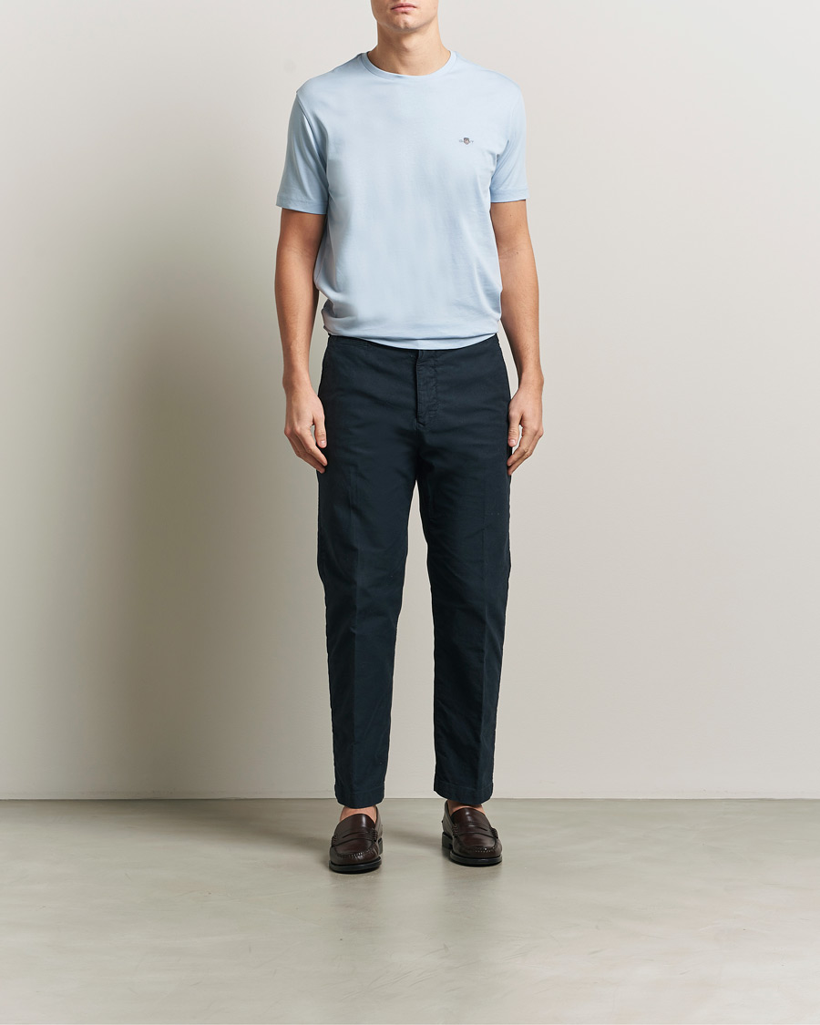 Mies | T-paidat | Gant | The Original T-Shirt Fresh Blue