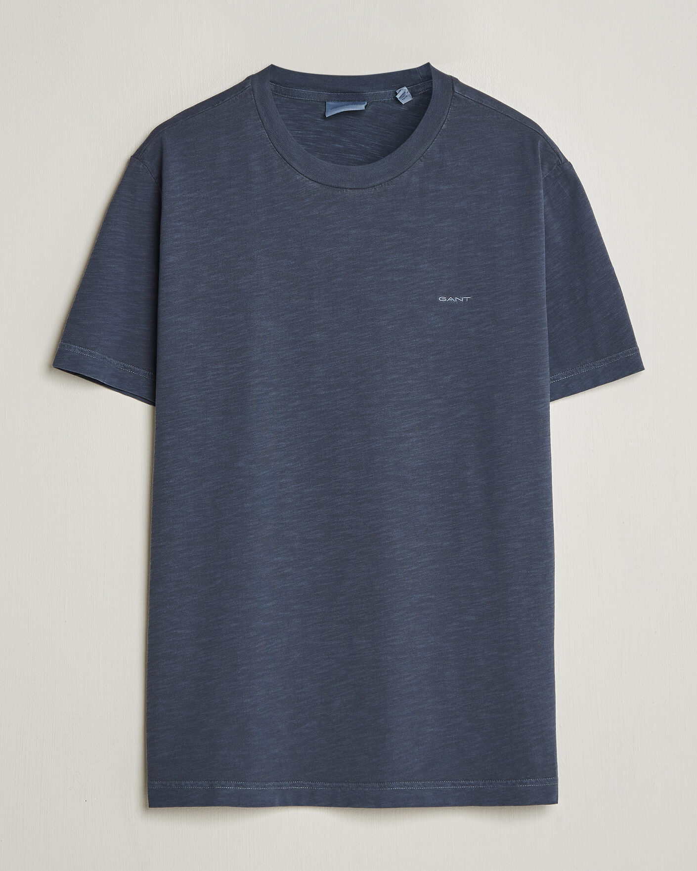Mies | T-paidat | Gant | Washed Slub T-Shirt Evening Blue