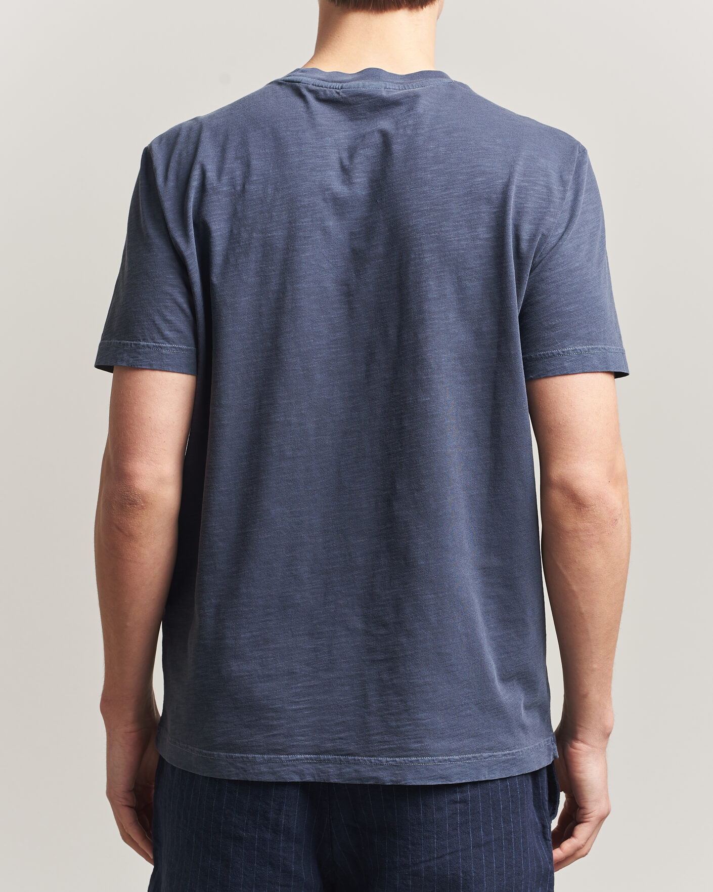 Mies | T-paidat | Gant | Washed Slub T-Shirt Evening Blue