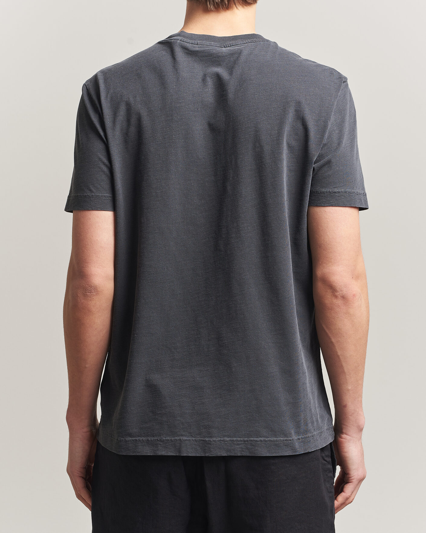 Mies | T-paidat | Gant | Washed Slub T-Shirt Black