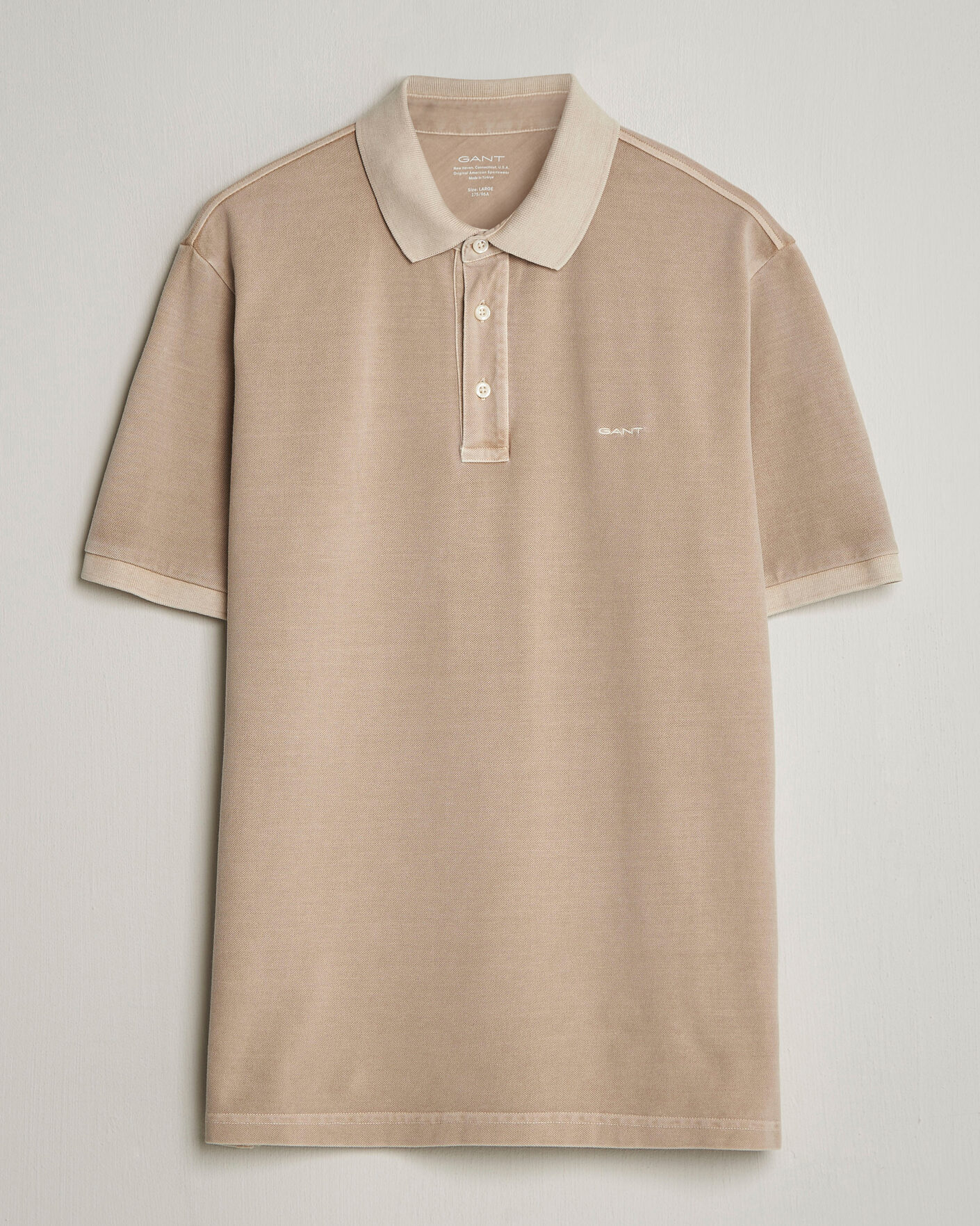 Mies | Pikeet | Gant | Sunfaded Polo Oat Beige