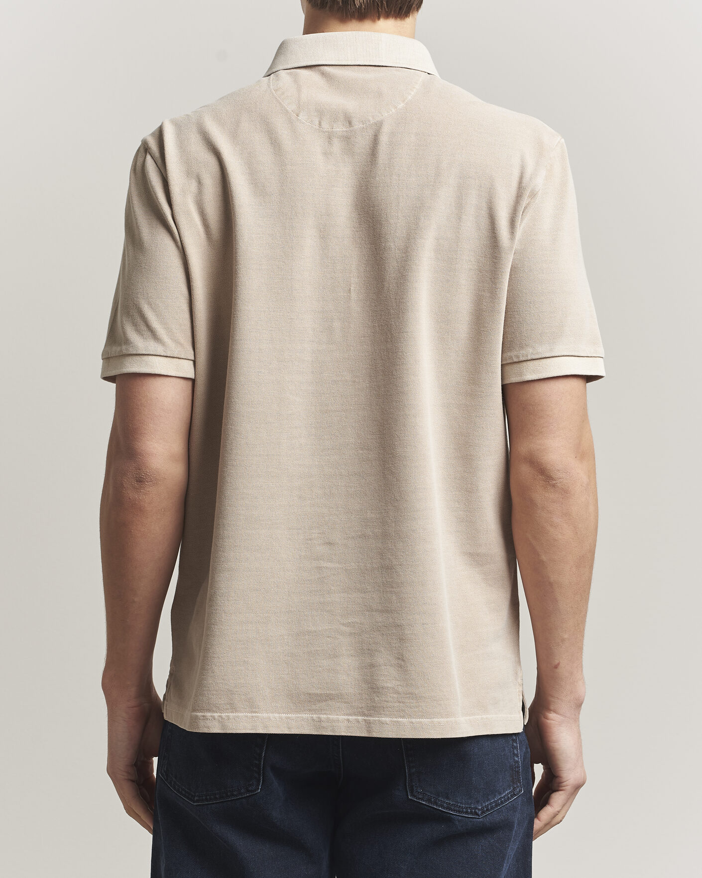 Mies | Pikeet | Gant | Sunfaded Polo Oat Beige
