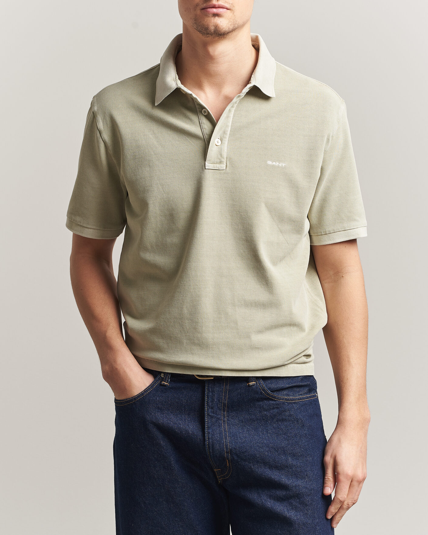 Mies | Pikeet | Gant | Sunfaded Polo Milky Matcha