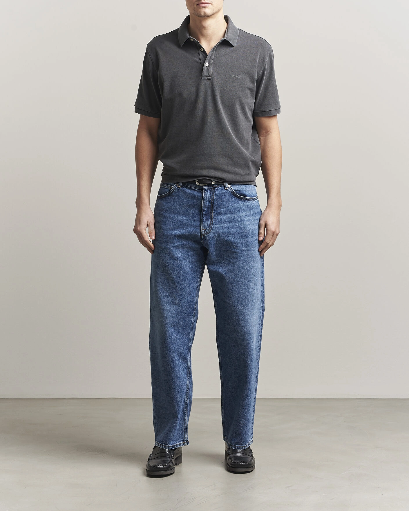 Mies | Pikeet | Gant | Sunfaded Polo Black