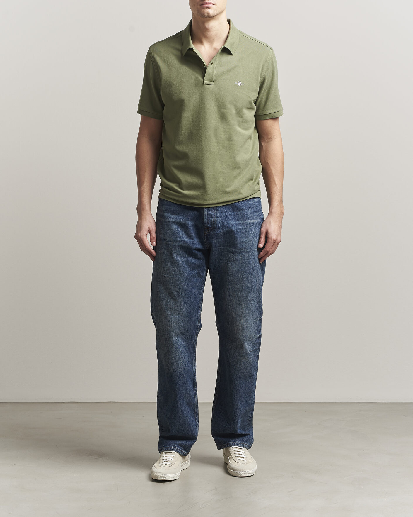 Mies | Pikeet | Gant | The Original Polo Dry Herb Green