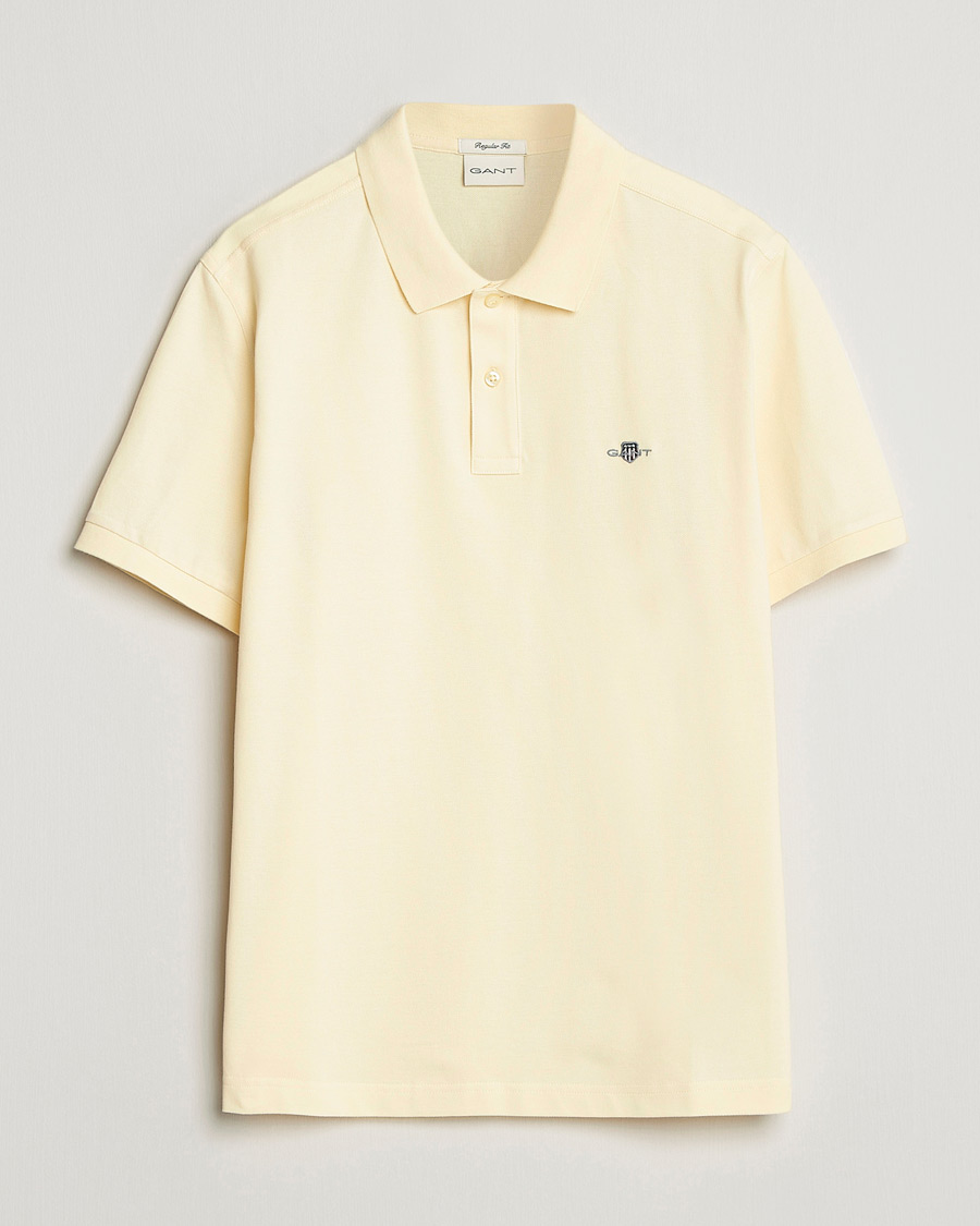 Mies | Pikeet | GANT | The Original Polo Vanilla Yellow