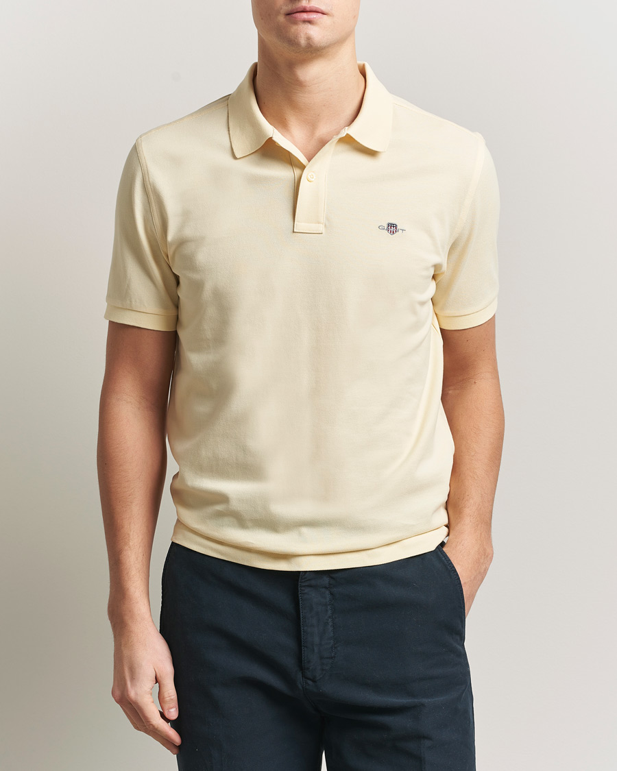 Mies | Pikeet | GANT | The Original Polo Vanilla Yellow
