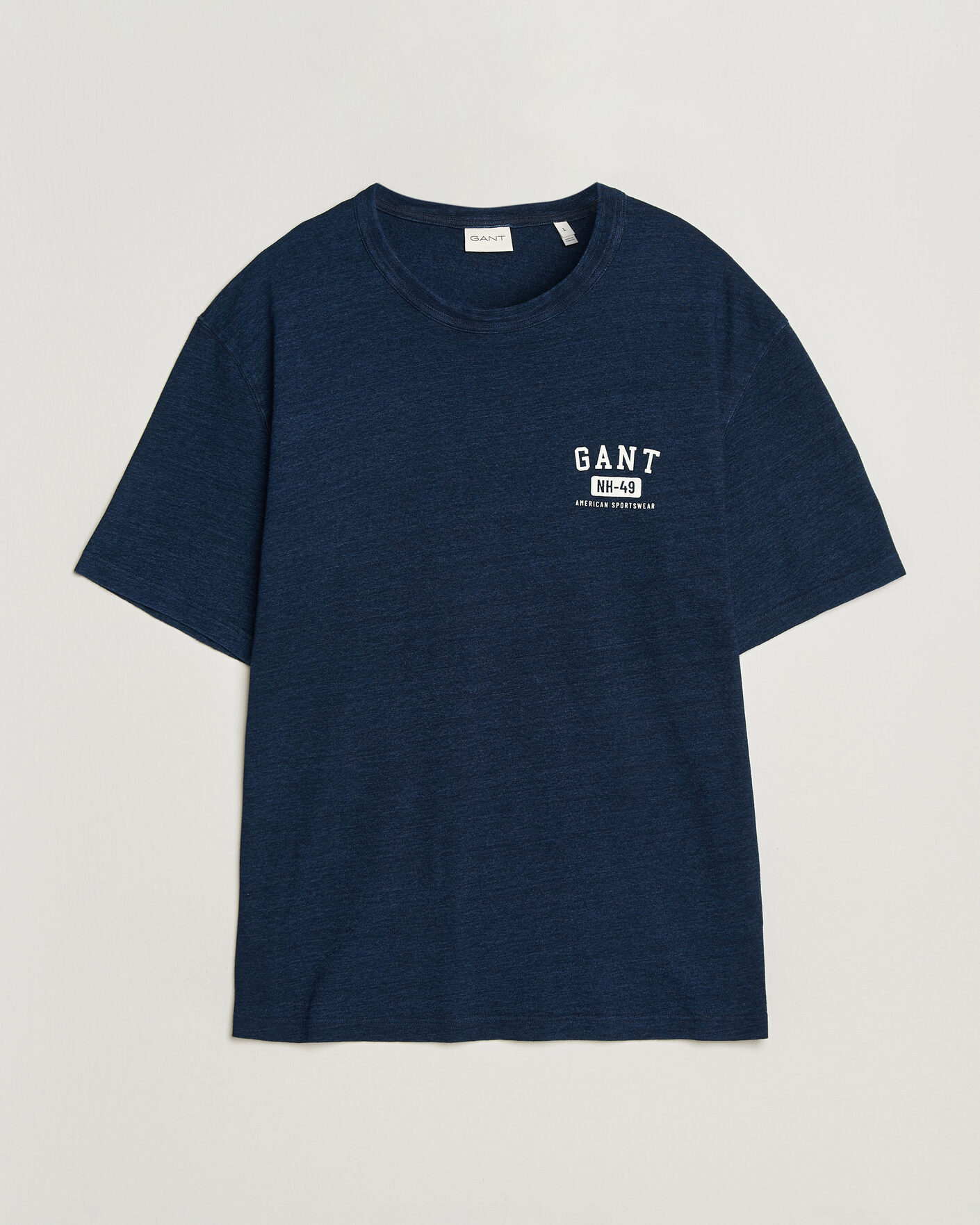 Mies | T-paidat | GANT | Indigo Graphic T-Shirt Dark Blue