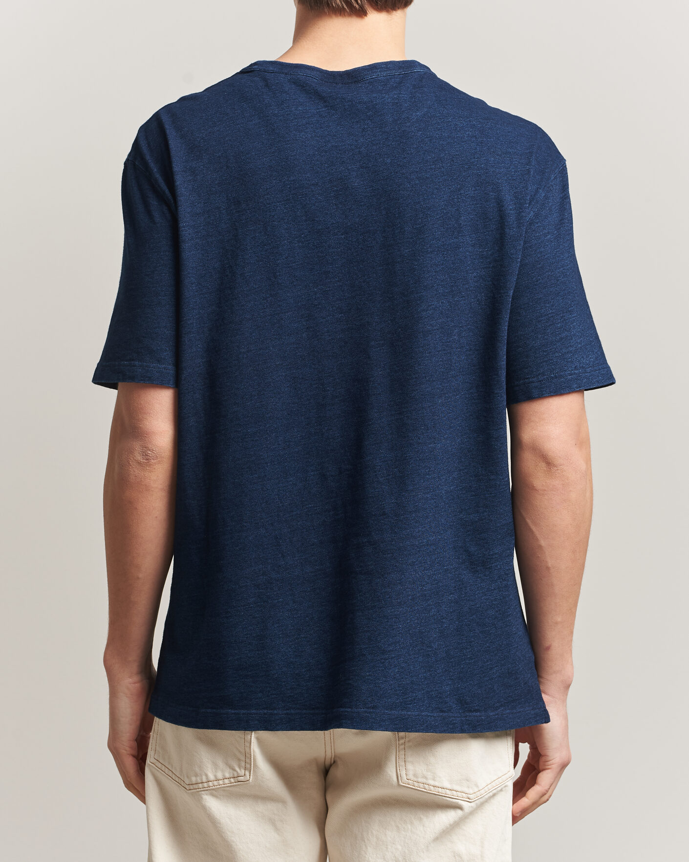 Mies | T-paidat | GANT | Indigo Graphic T-Shirt Dark Blue