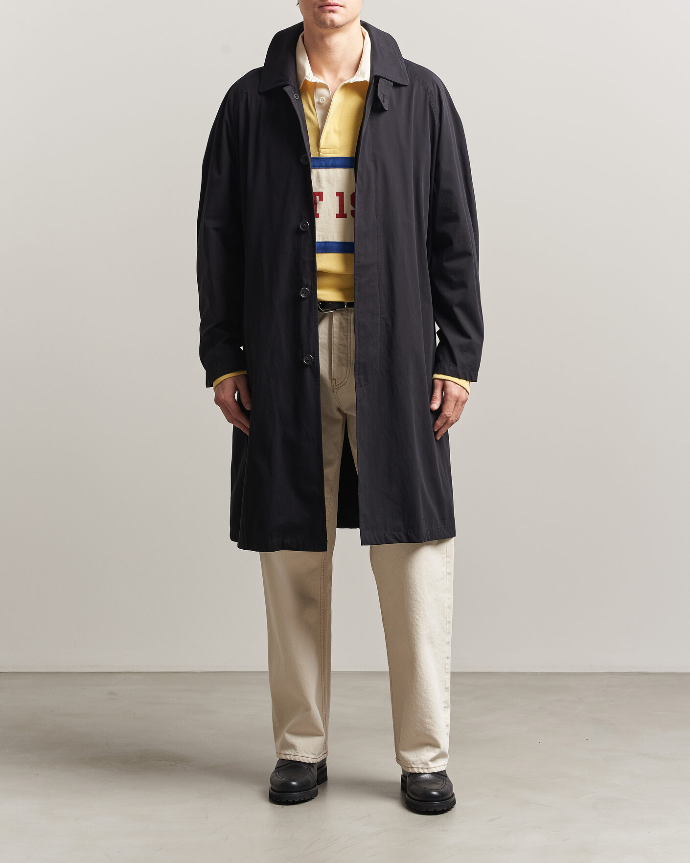 Mies | Takit | Gant | Cotton Coat Black