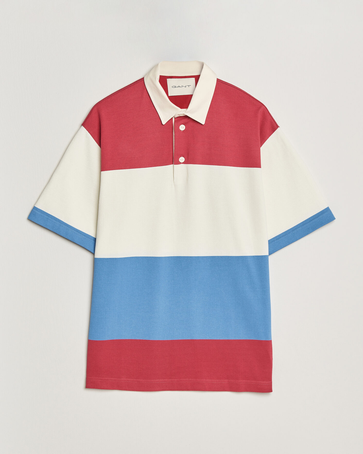 Mies | Pikeet | Gant | Striped Short Sleeve Rugger Multi