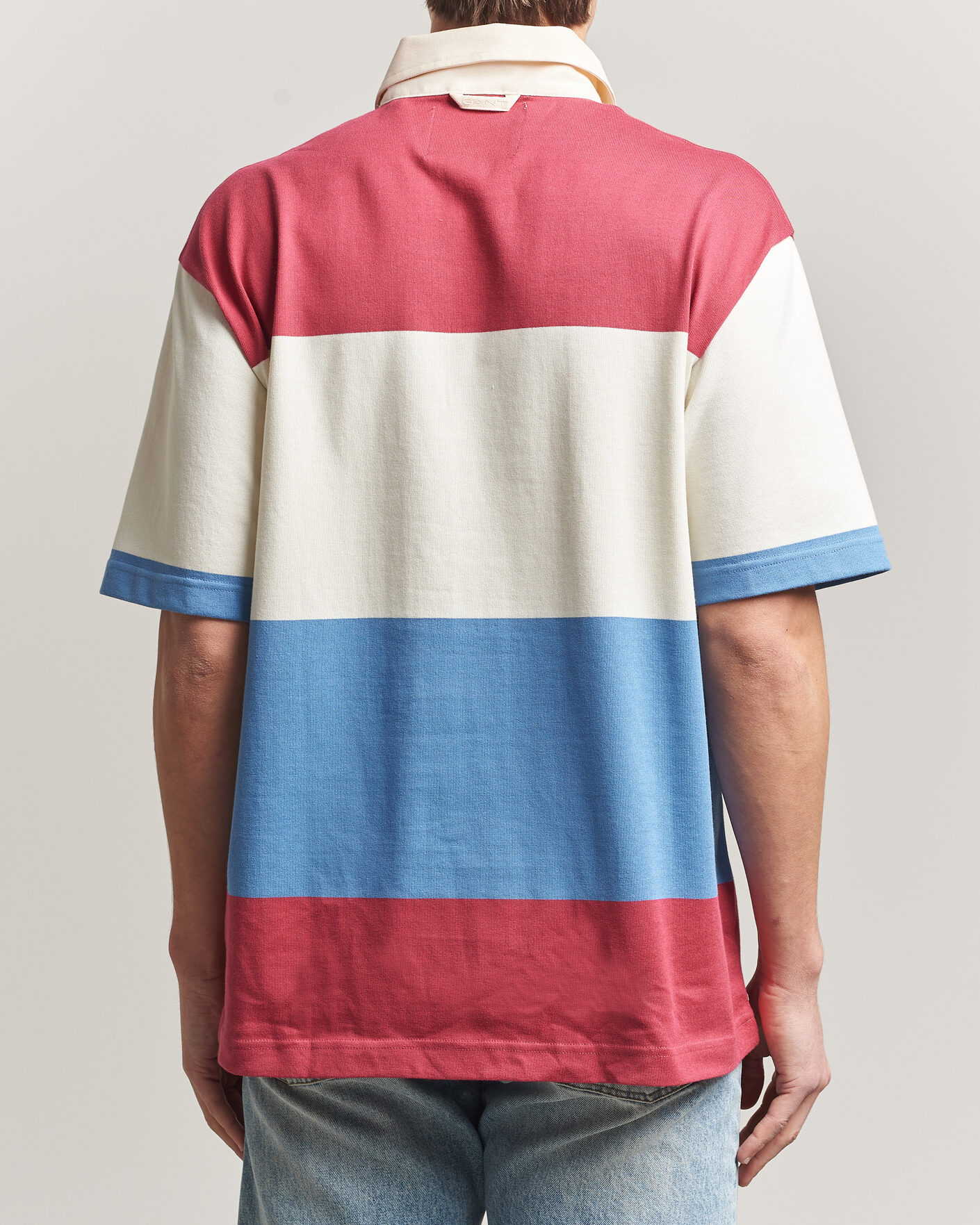 Mies | Pikeet | Gant | Striped Short Sleeve Rugger Multi