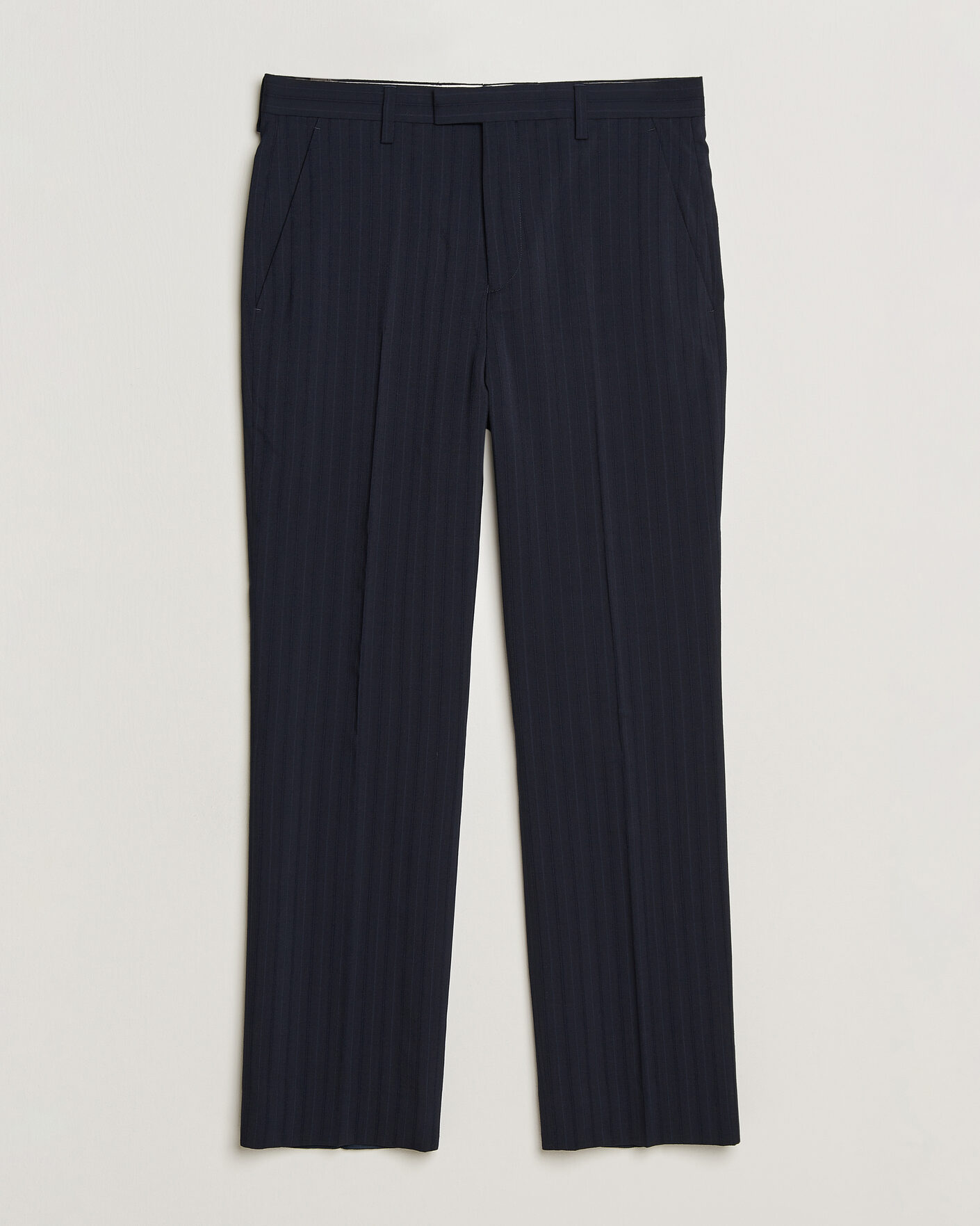 Mies | Housut | Gant | Tonal Pinstriped Suit Pants Evening Blue