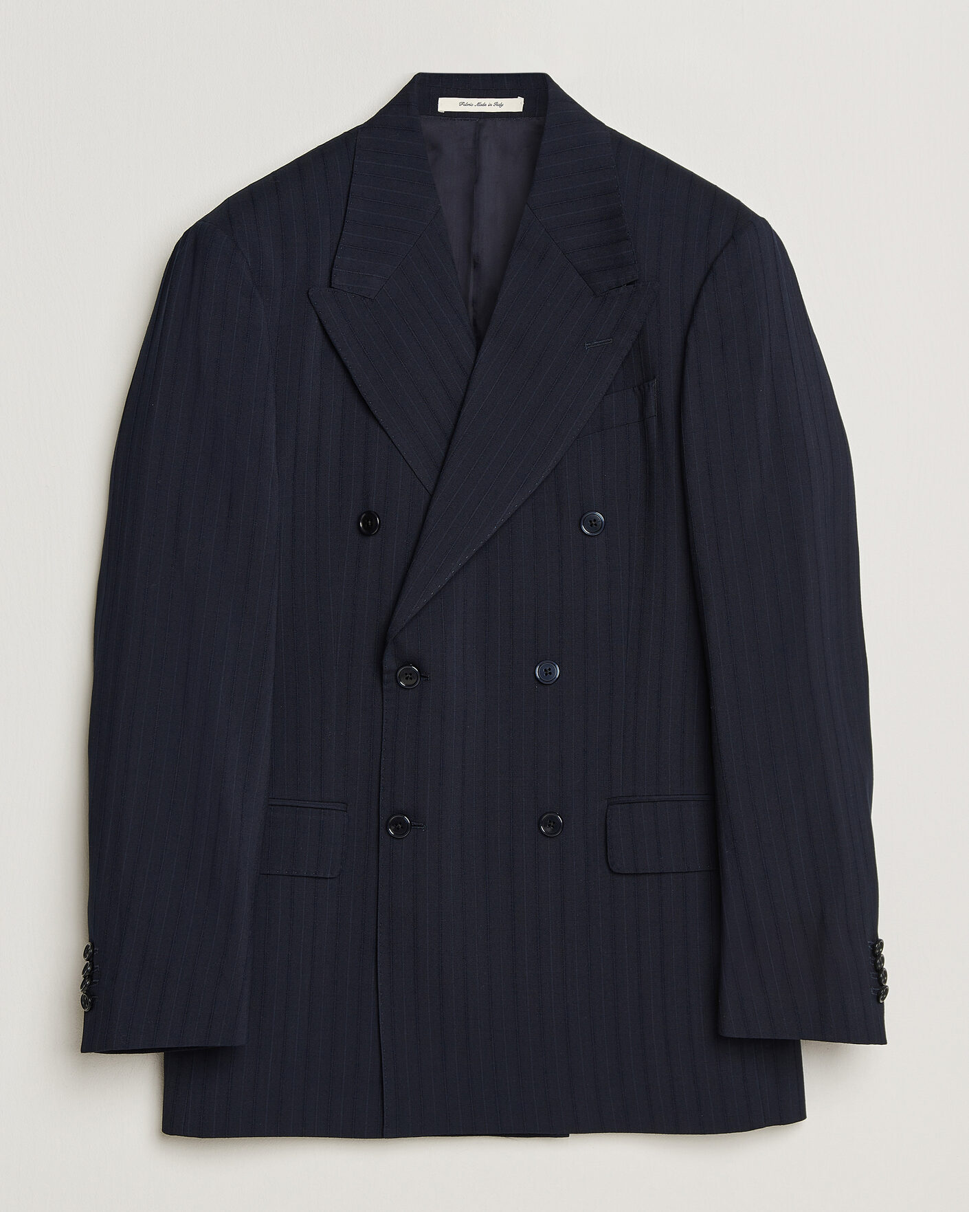 Mies | Pikkutakit | GANT | Tonal Pinstriped Suit Blazer Evening Blue