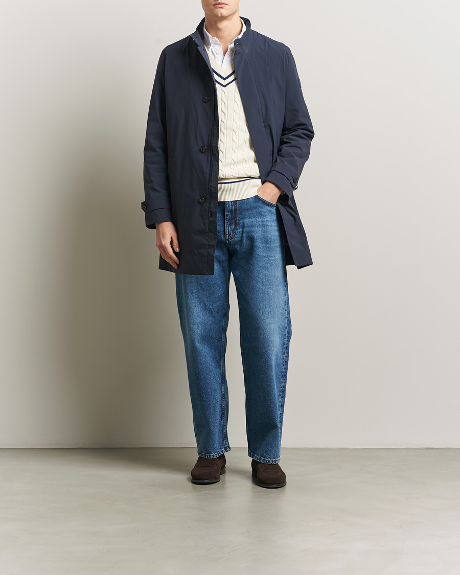 Mies | Takit | GANT | Lightweight Commuter Coat Evening Blue