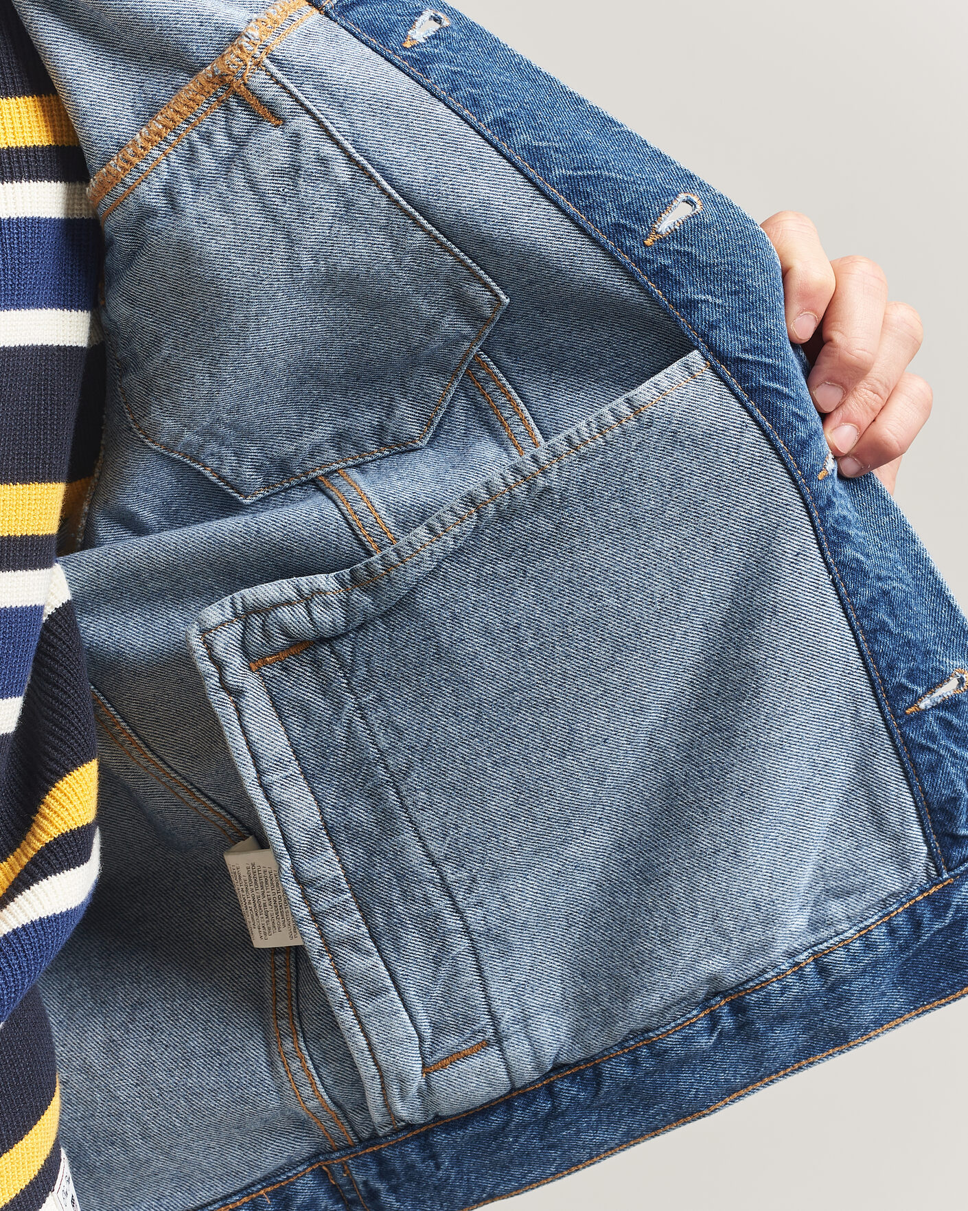 Mies | Takit | Gant | Denim Trucker Jacket Mid Blue