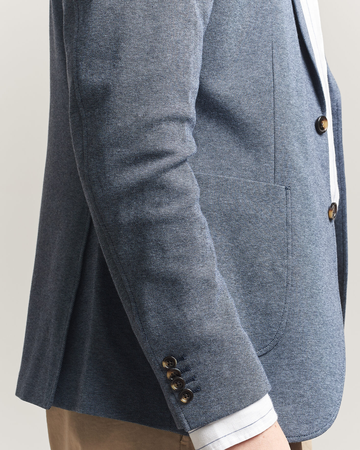 Mies | Pikkutakit | GANT | Two Tone Jersey Pique Blazer Salty Sea