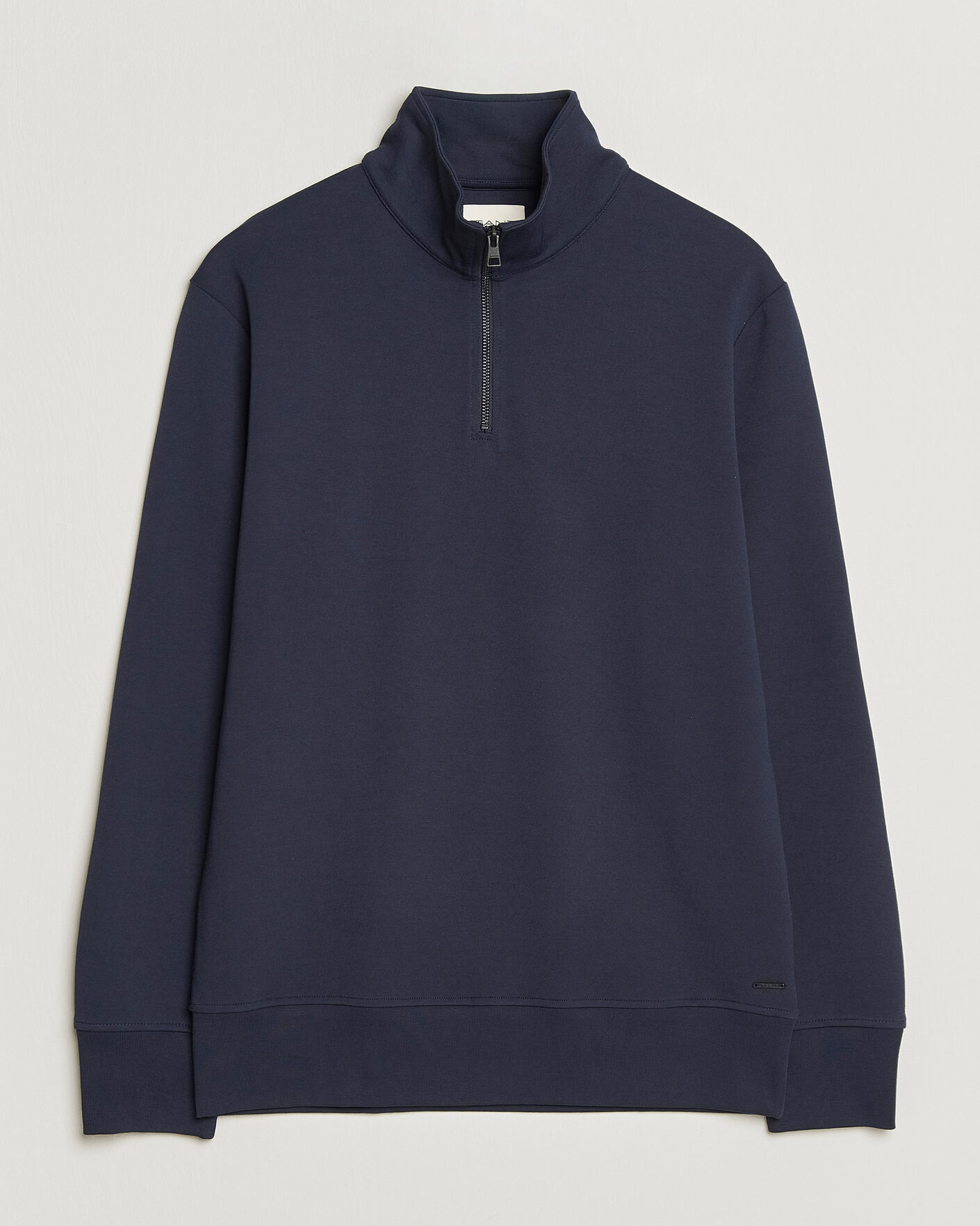 Mies | Puserot | GANT | Interlock Half Zip Evening Blue