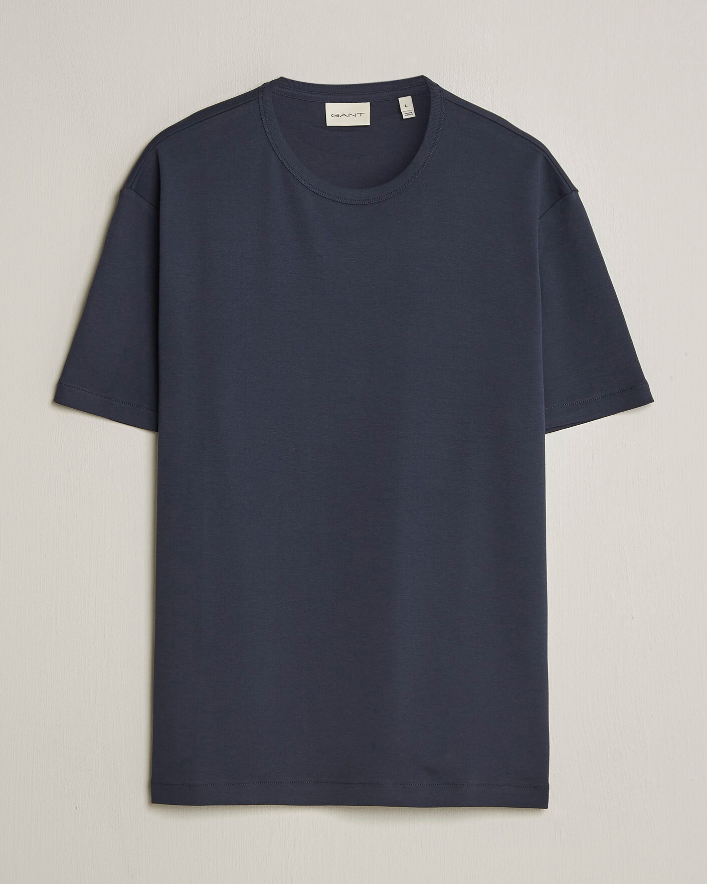 Mies | T-paidat | GANT | Interlock Crew Neck T-Shirt Evening Blue