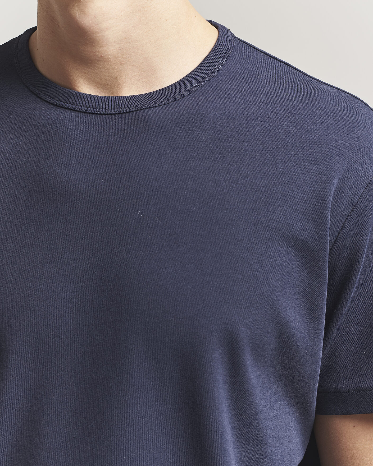 Mies | T-paidat | GANT | Interlock Crew Neck T-Shirt Evening Blue