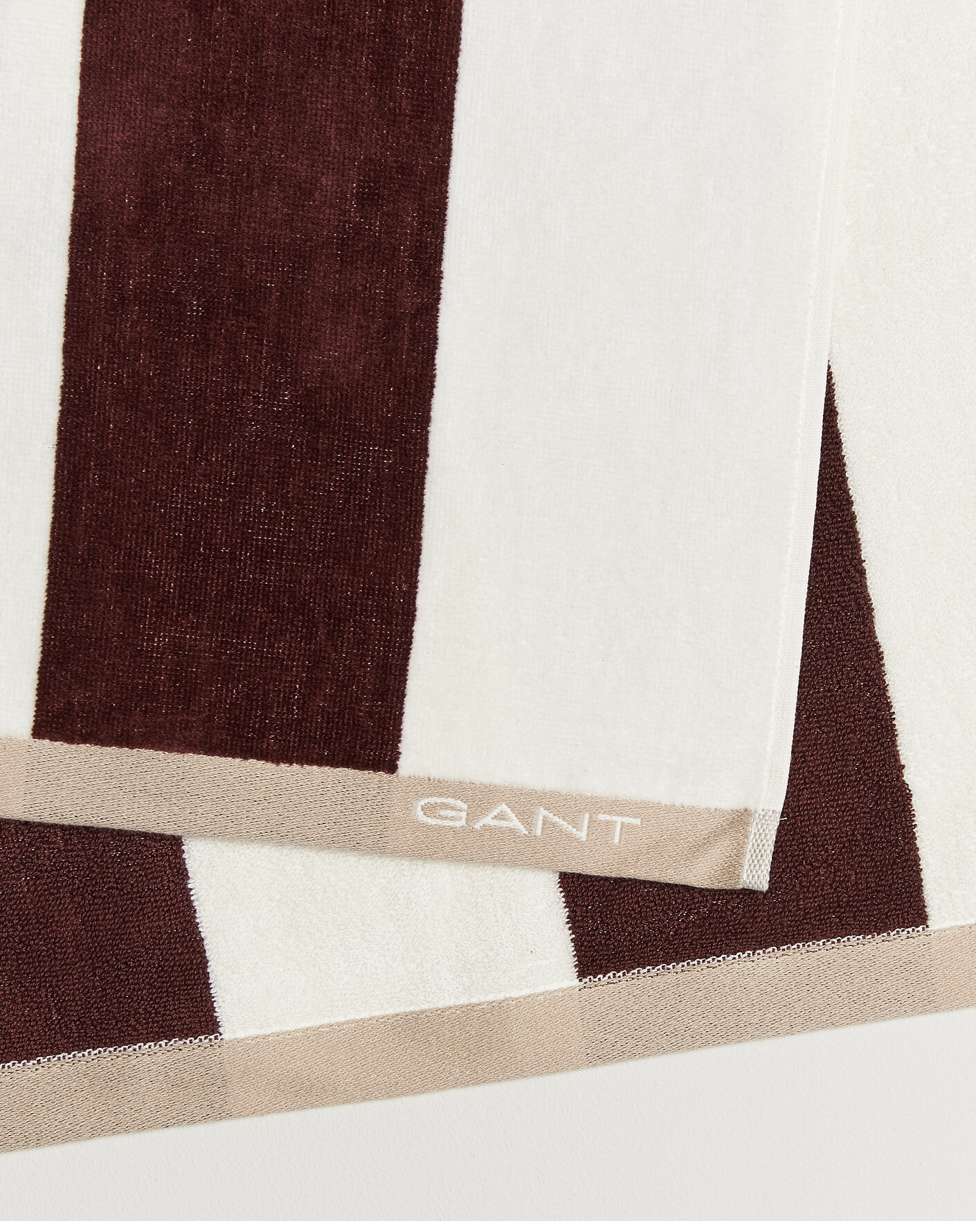 Mies | Tekstiilit | Gant | Striped Beach Towel Fresh Soil