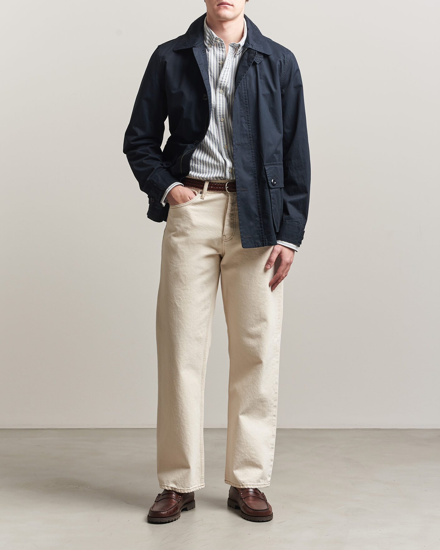 Mies | Takit | GANT | Cotton Decker Jacket Black