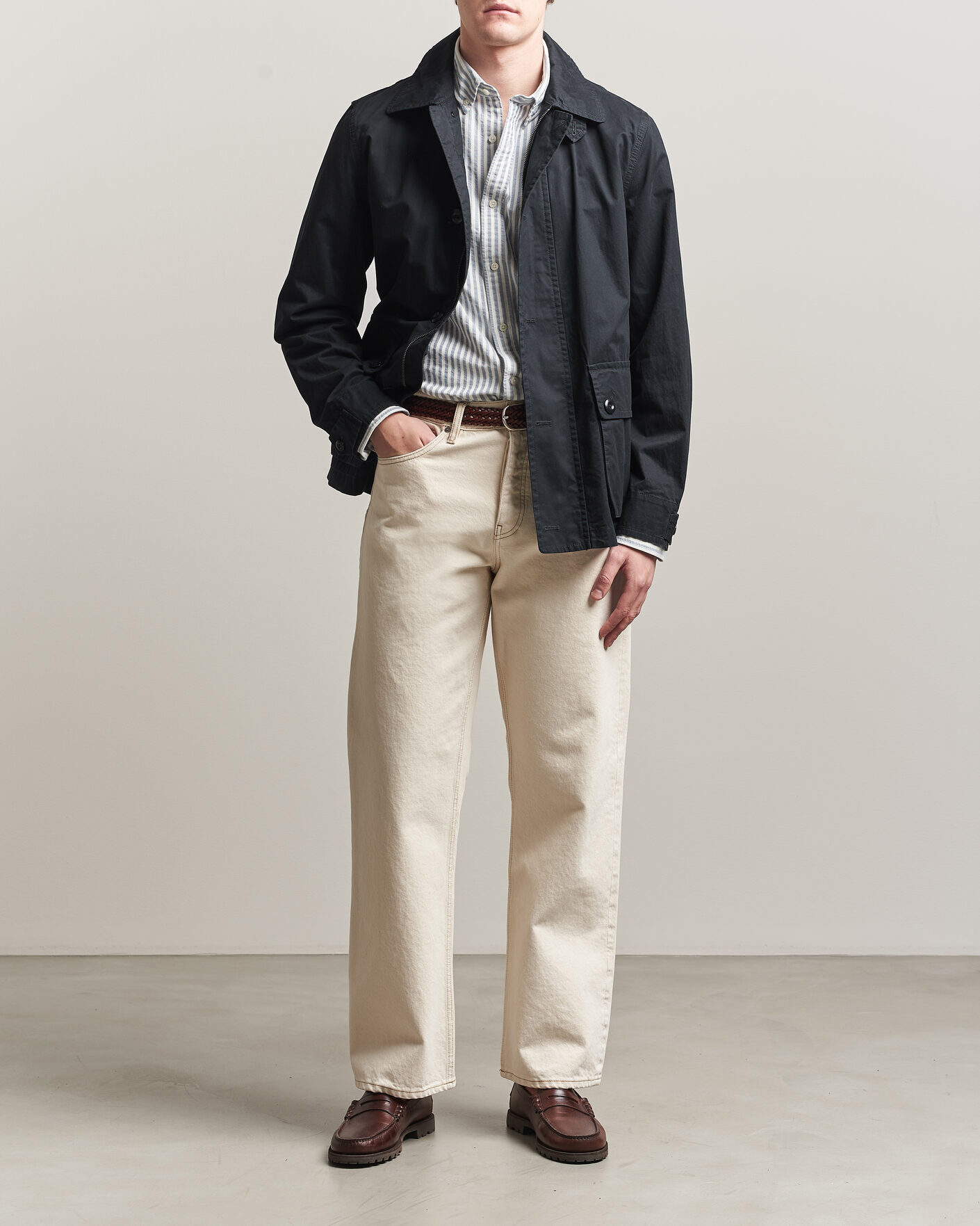 Mies | Takit | Gant | Cotton Decker Jacket Black