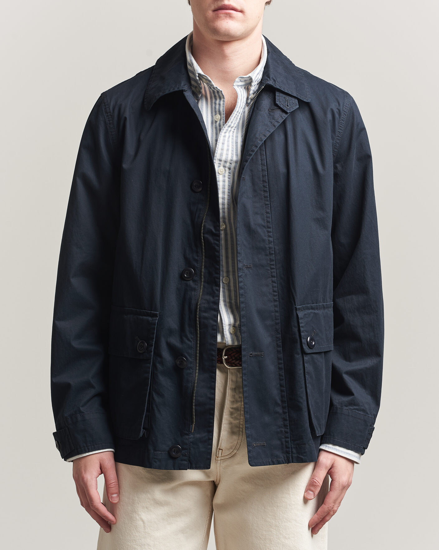Mies | Takit | GANT | Cotton Decker Jacket Black