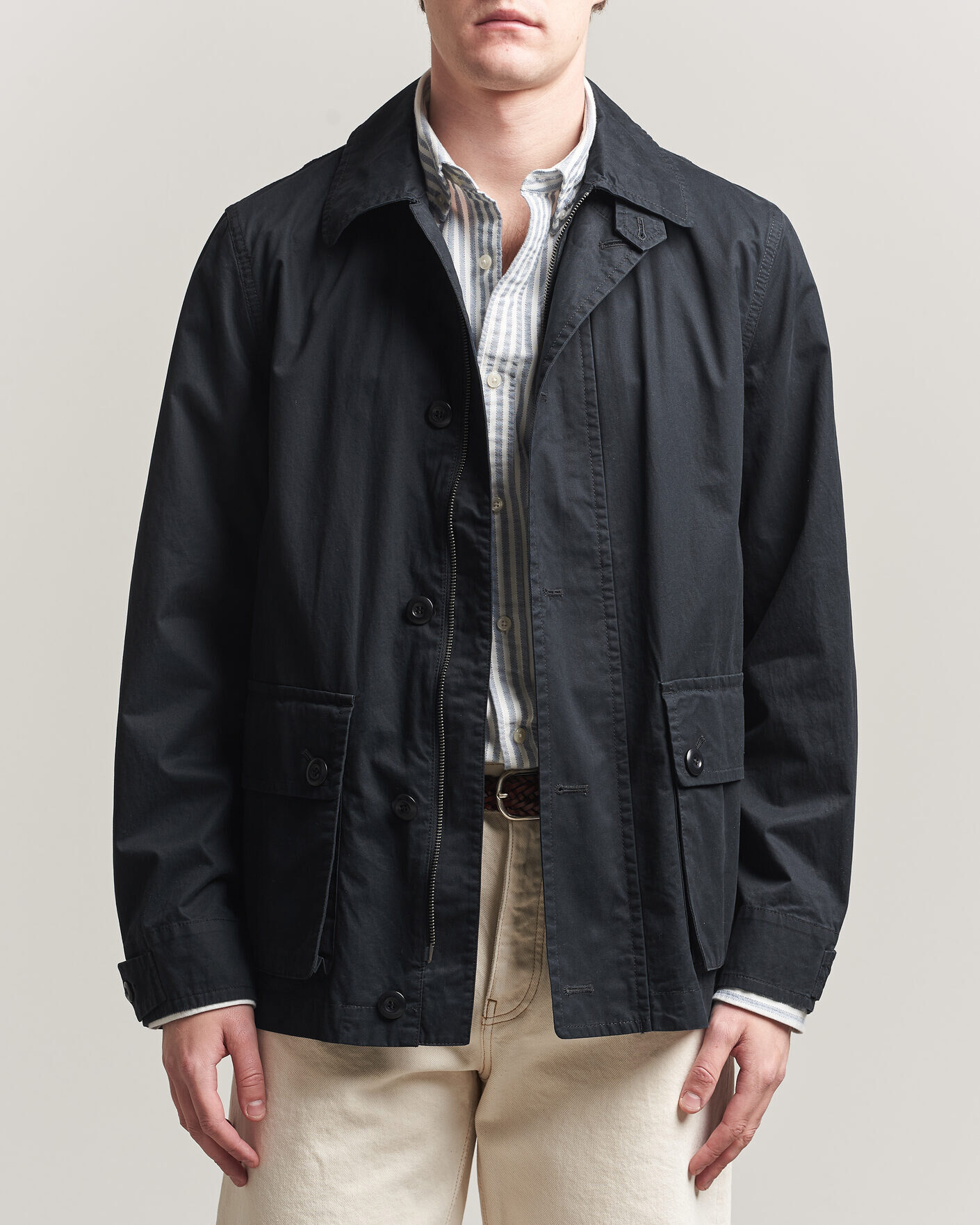 Mies | Takit | Gant | Cotton Decker Jacket Black
