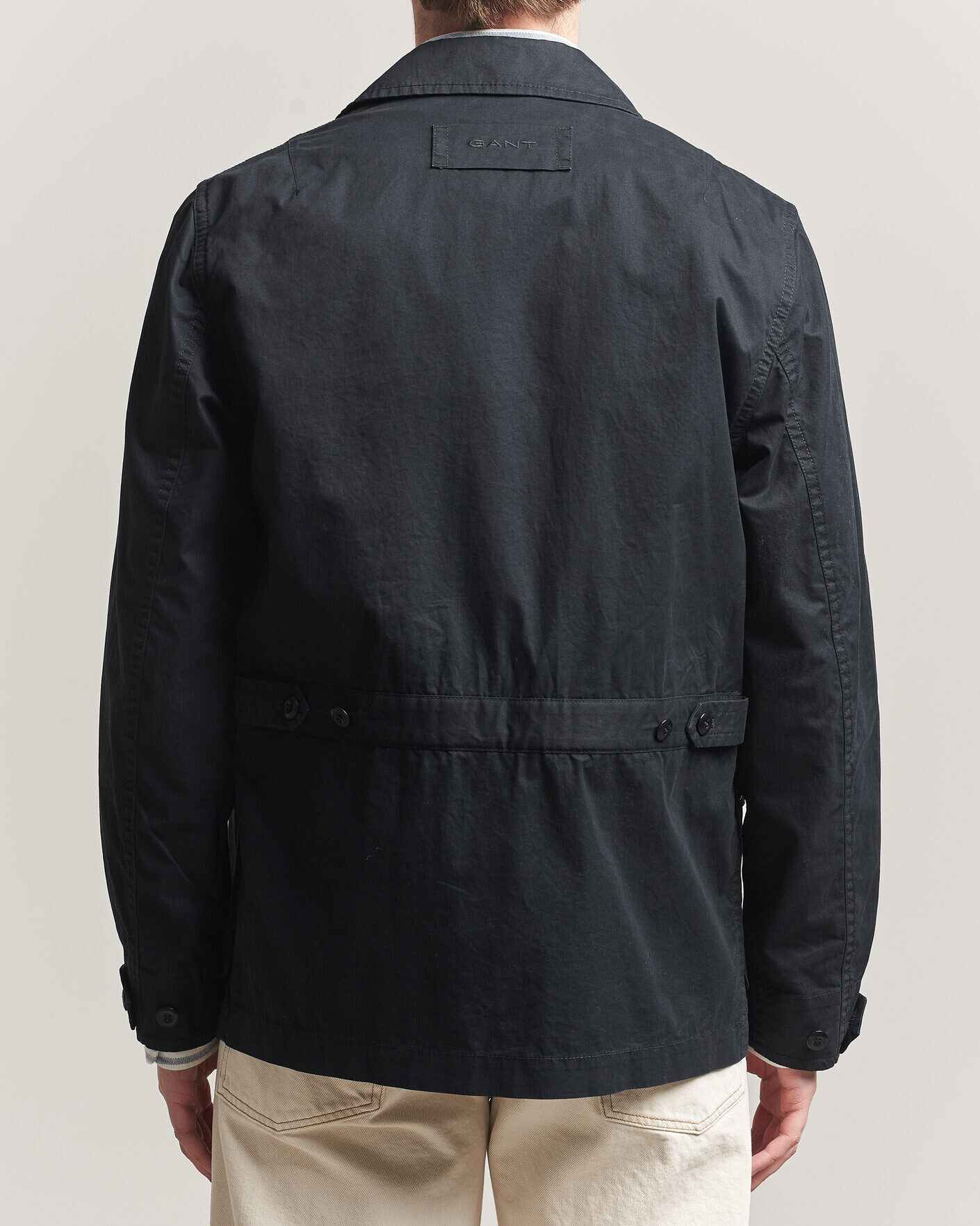 Mies | Takit | Gant | Cotton Decker Jacket Black