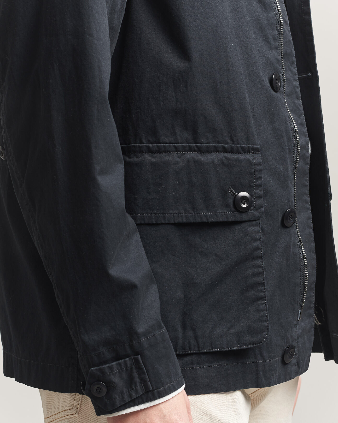 Mies | Takit | Gant | Cotton Decker Jacket Black