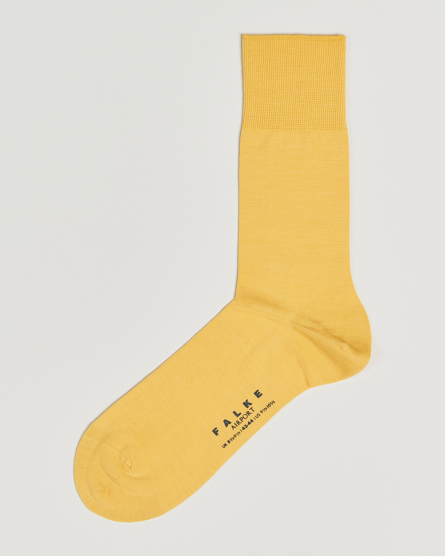 Mies | Alusvaatteet | Falke | Airport Socks Banana Yellow
