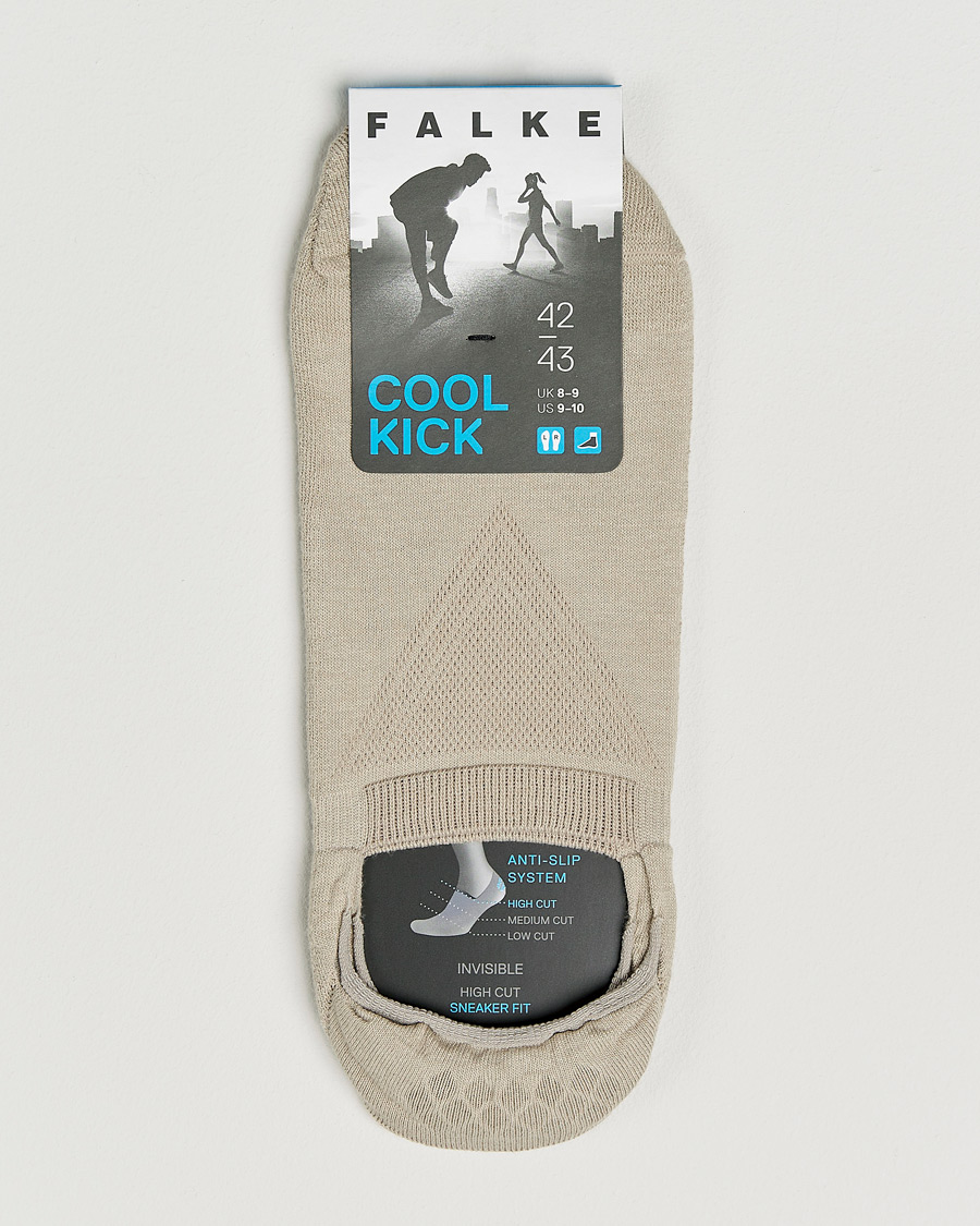 Mies | Alusvaatteet | Falke | Cool Kick Invisible Socks Beige