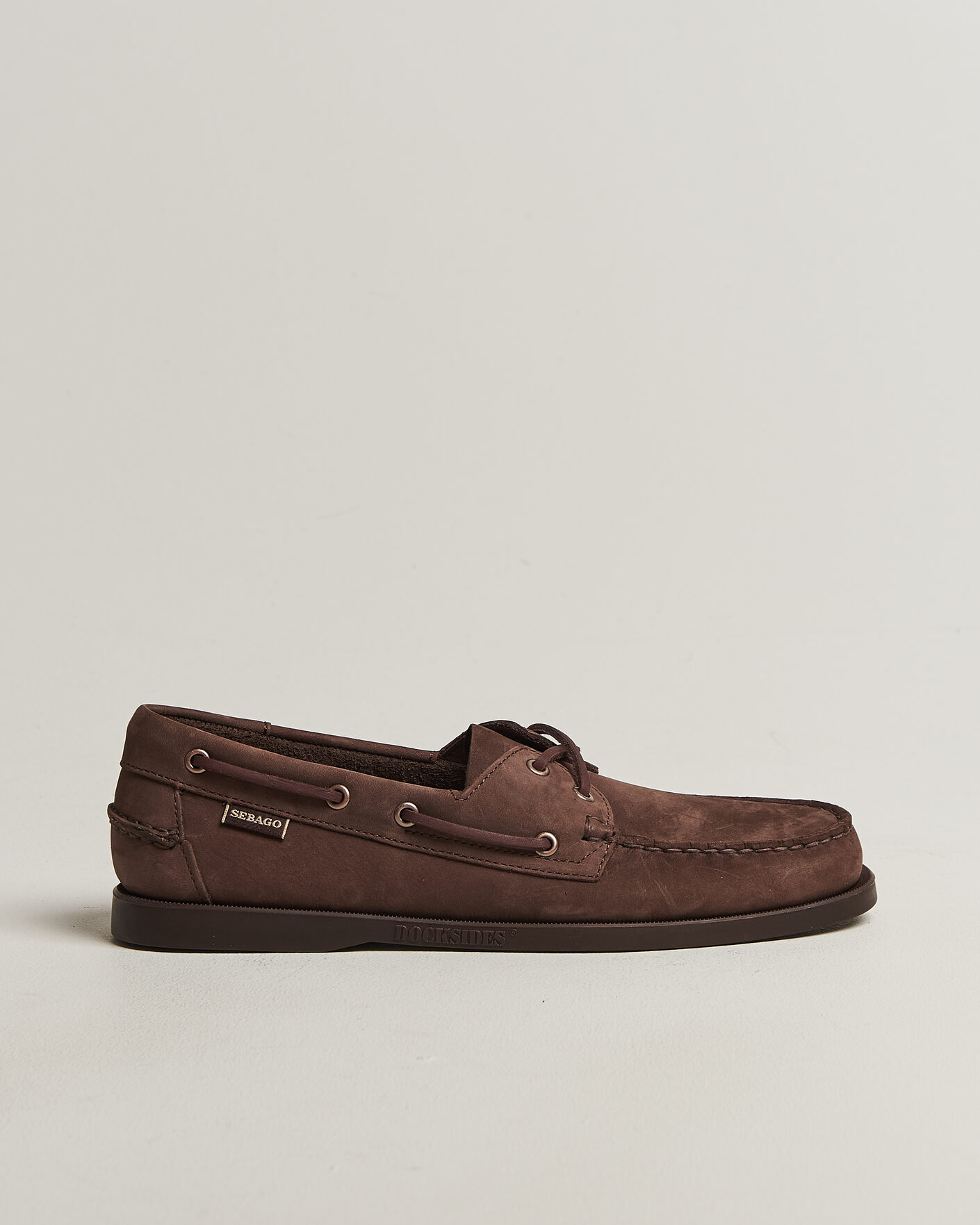Mies | Purjehduskengät | Sebago | Docksides Portland Nubuck Boat Shoe Brown Taupe