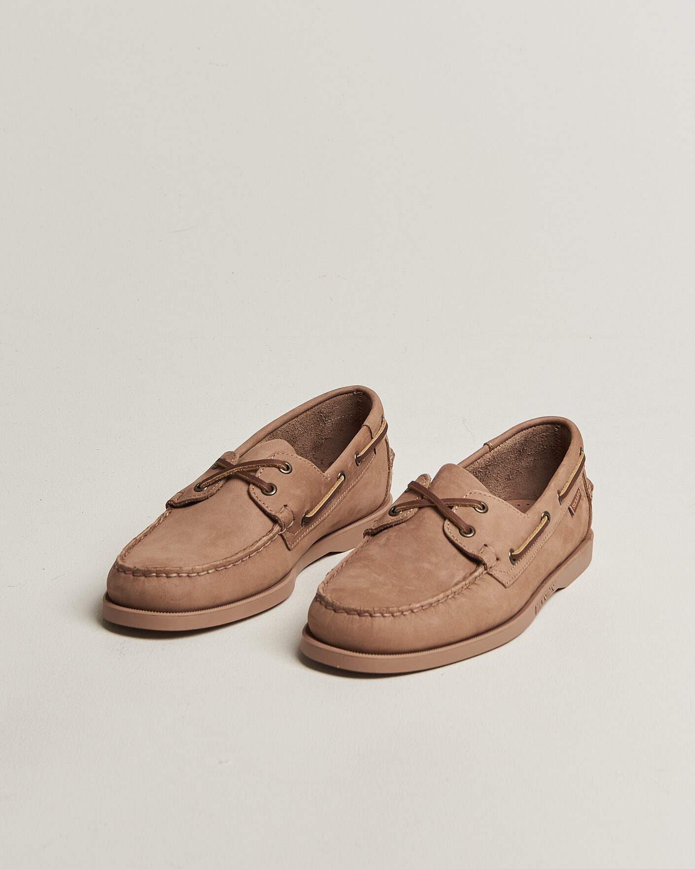 Mies | Purjehduskengät | Sebago | Docksides Portland Nubuck Boat Shoe Beige Taupe