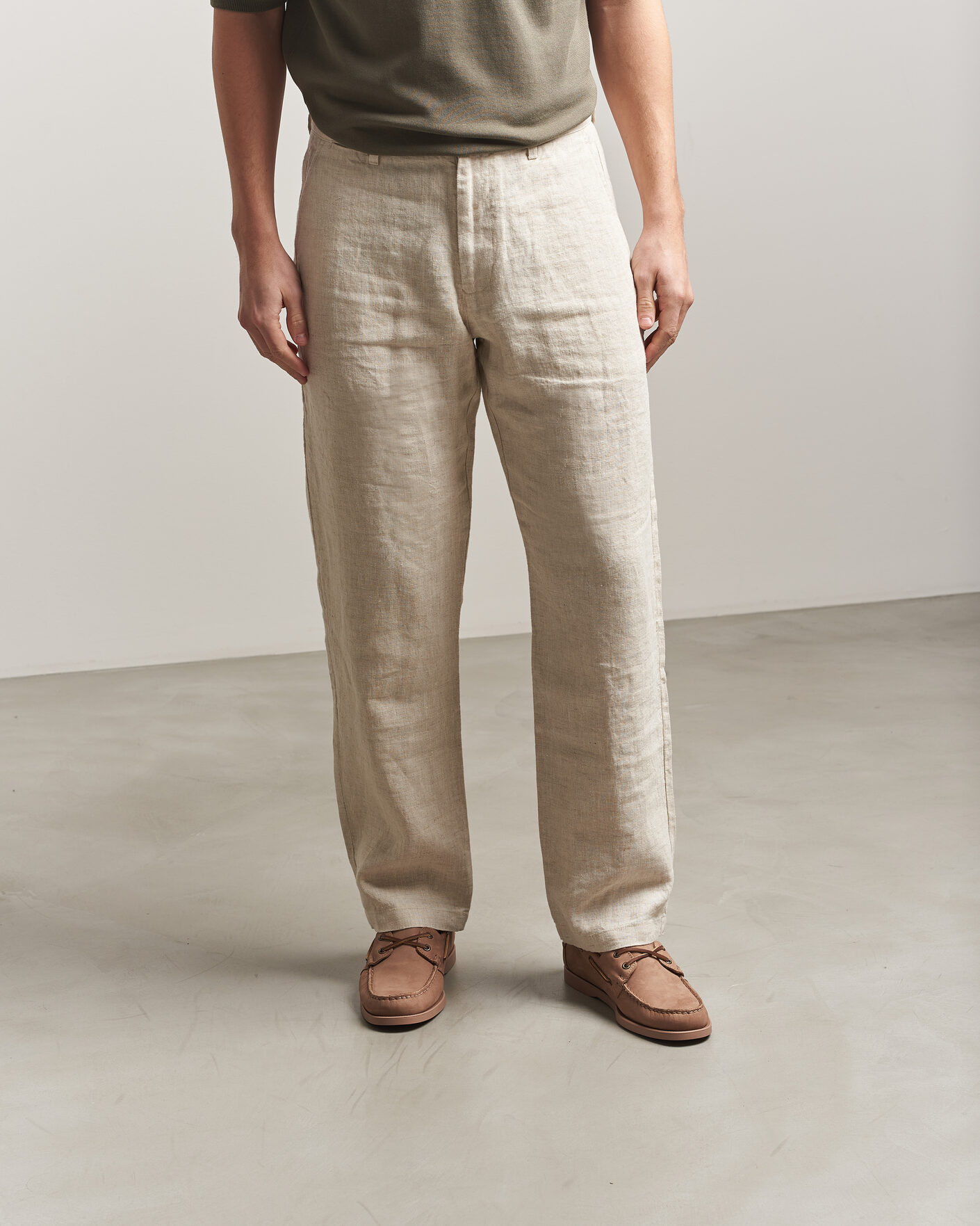 Mies | Purjehduskengät | Sebago | Docksides Portland Nubuck Boat Shoe Beige Taupe