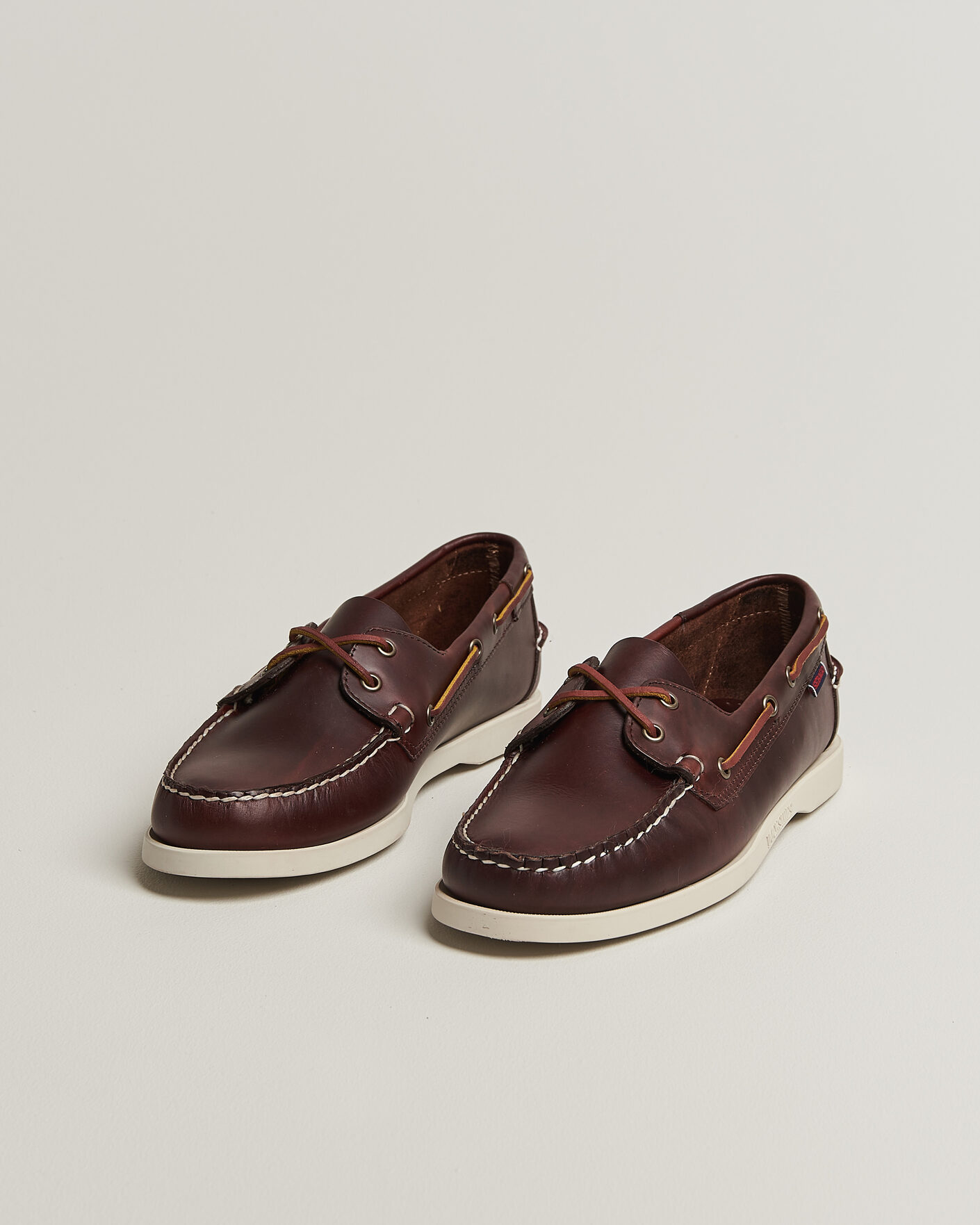 Mies | Purjehduskengät | Sebago | Docksides Portland Waxed Boat Shoe Dark Brown