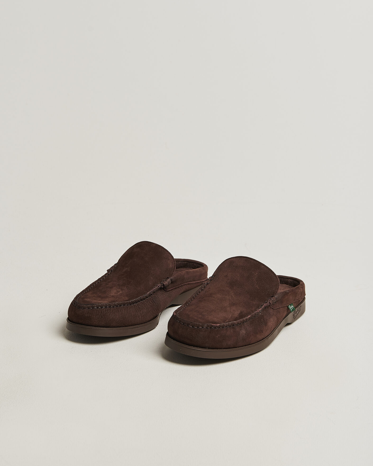 Mies | Sandaalit ja tohvelit | Paraboot | Bahamas Slipper Chocolate Nubuck