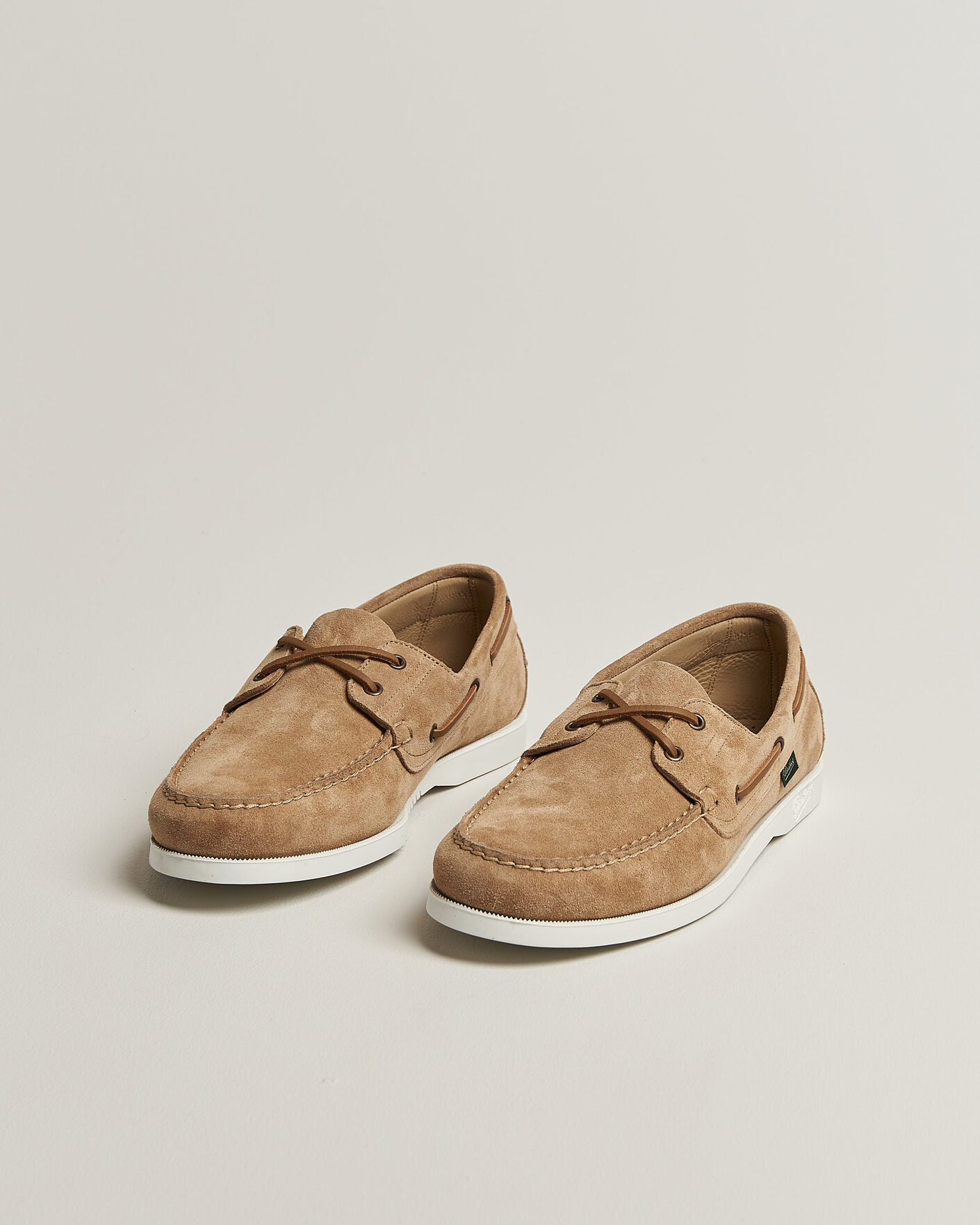 Mies | Purjehduskengät | Paraboot | Barth Boat Shoe Beige Suede