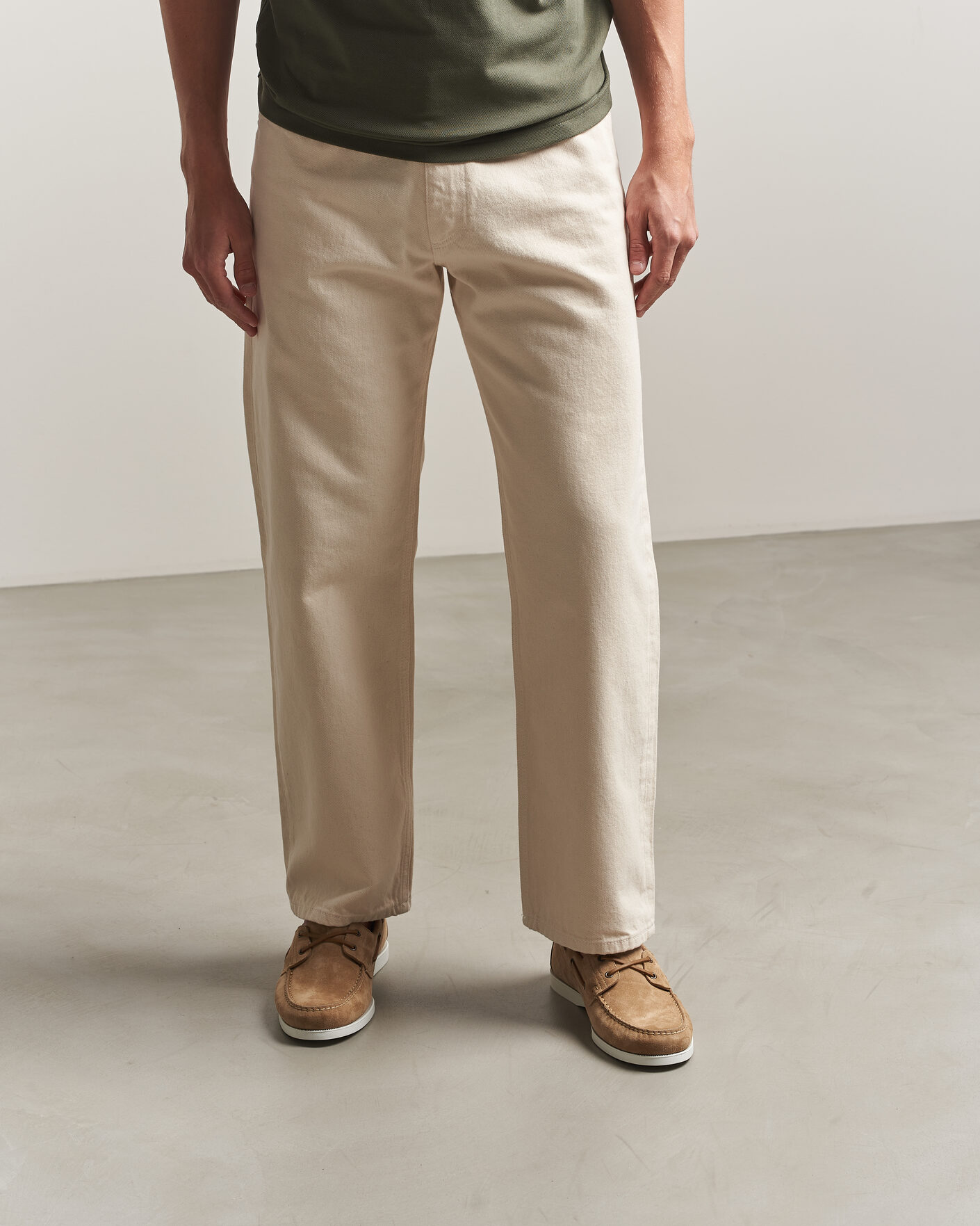 Mies | Purjehduskengät | Paraboot | Barth Boat Shoe Beige Suede