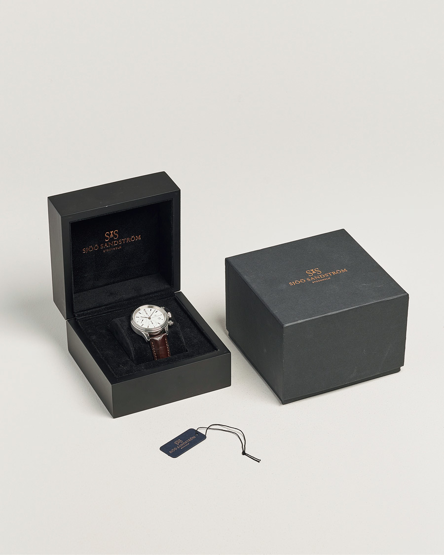 Mies | Pre-Owned & Vintage Watches | Sjöö Sandström Pre-Owned | Royal Steel Chrono