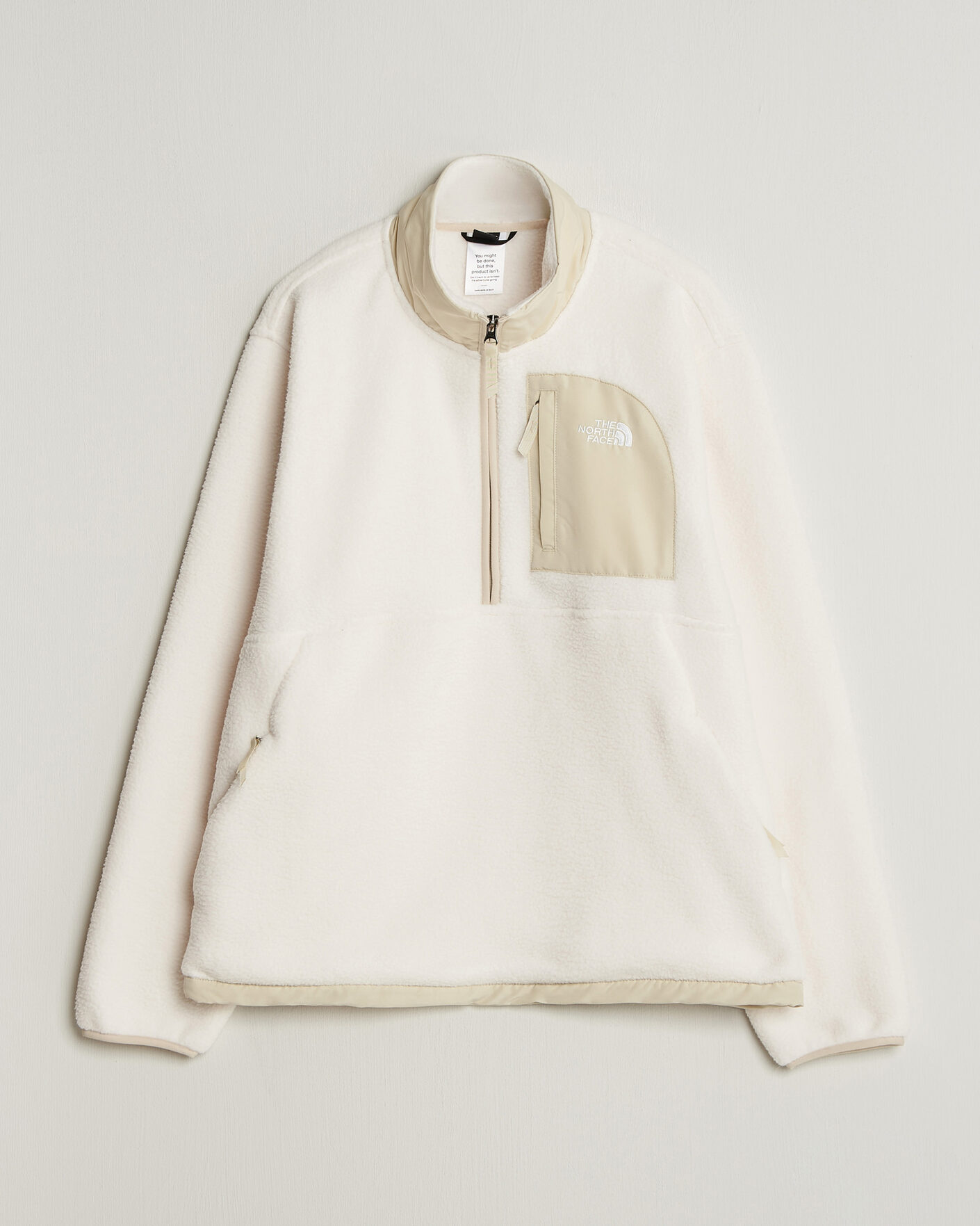 Mies | Puserot | The North Face | Yumiori Fleece Half Zip White Dune