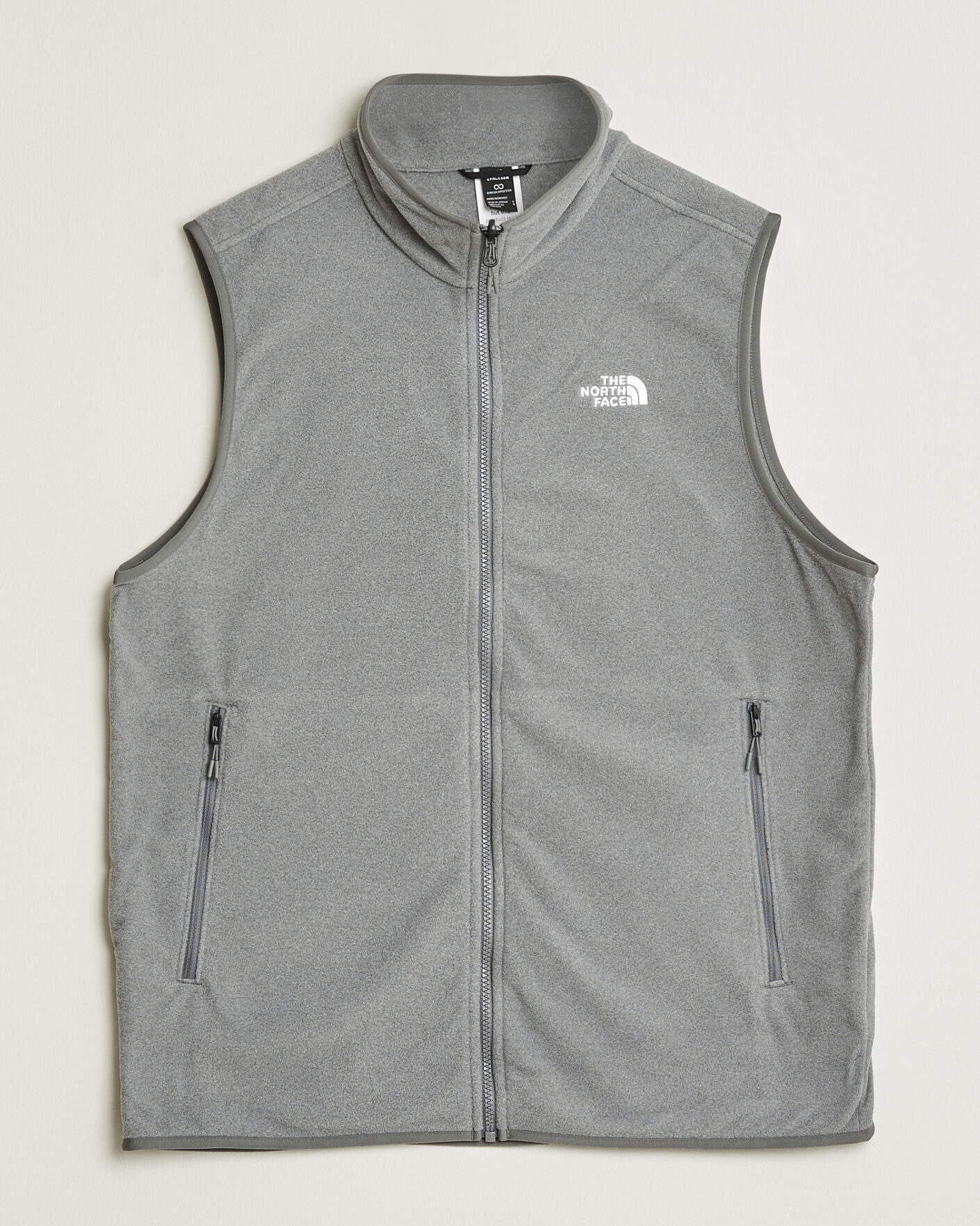Mies | Puserot | The North Face | Glacier Fleece Vest Grey