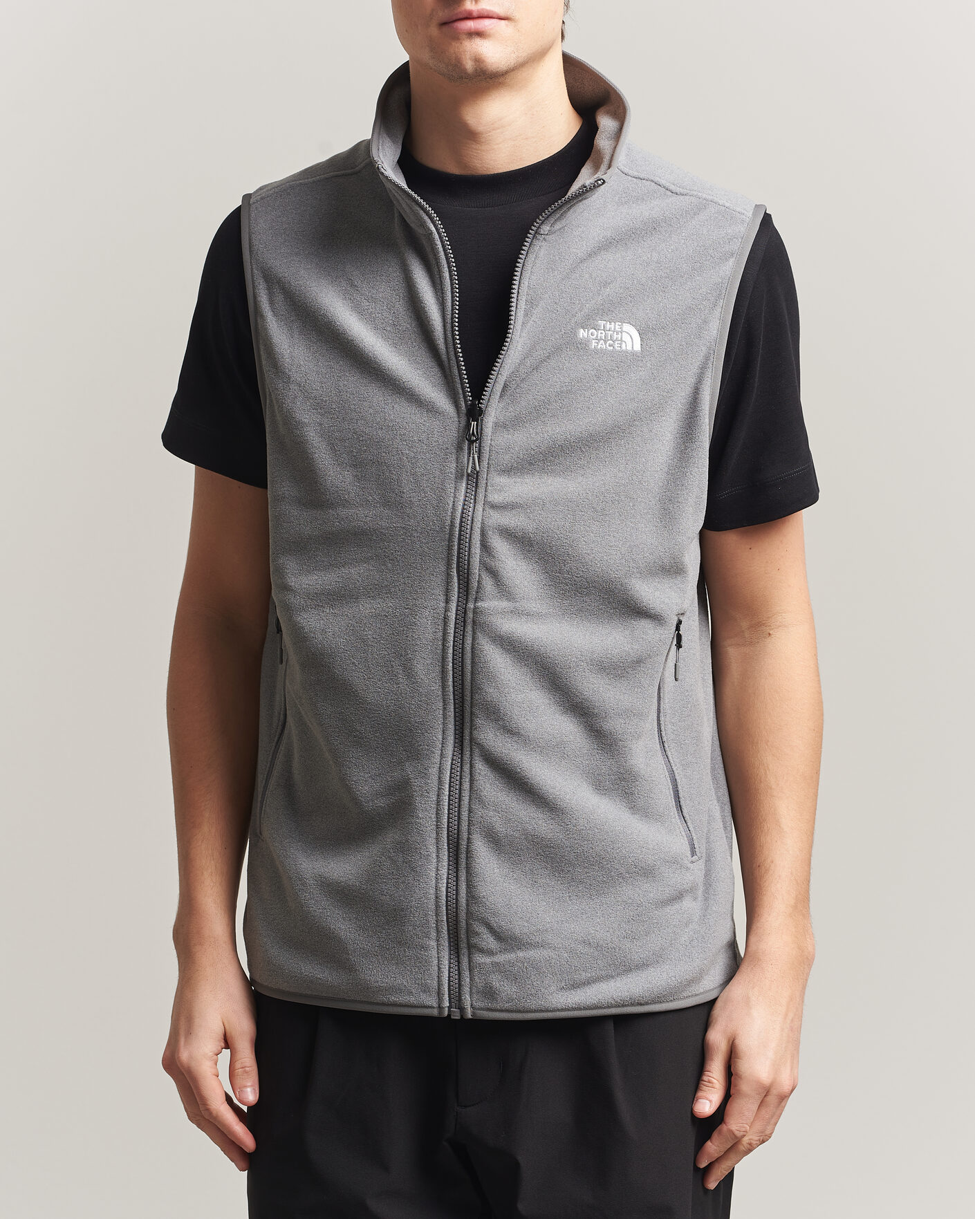 Mies | Ulkoliivit | The North Face | Glacier Fleece Vest Grey