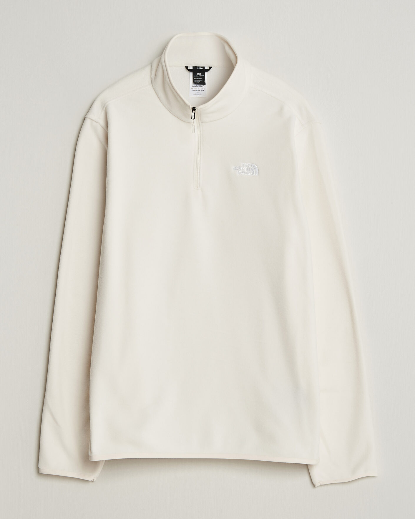 Mies | Puserot | The North Face | Glacier 1/4 Zip Fleece White Dune
