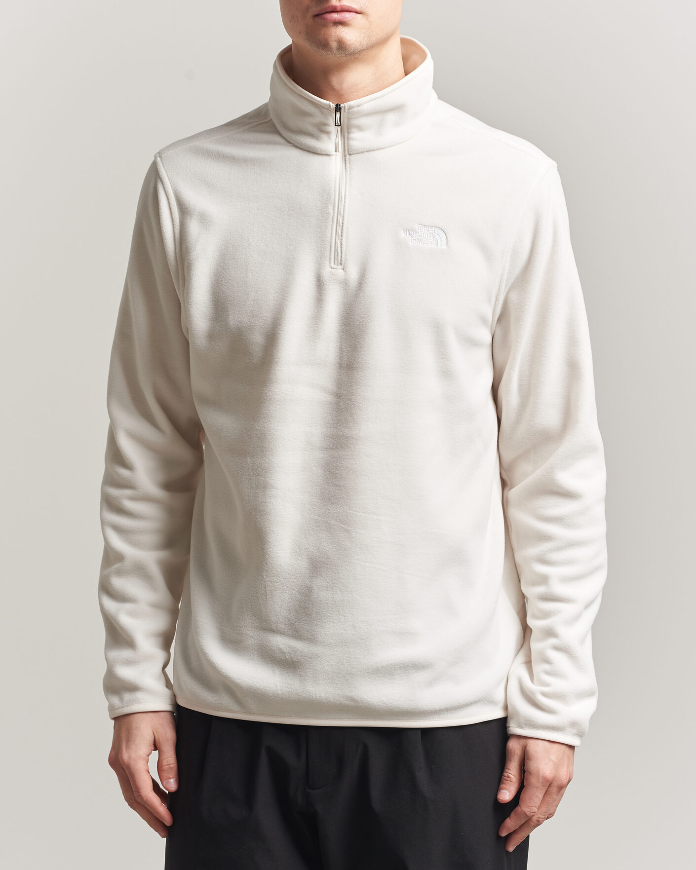 Mies | Puserot | The North Face | Glacier 1/4 Zip Fleece White Dune