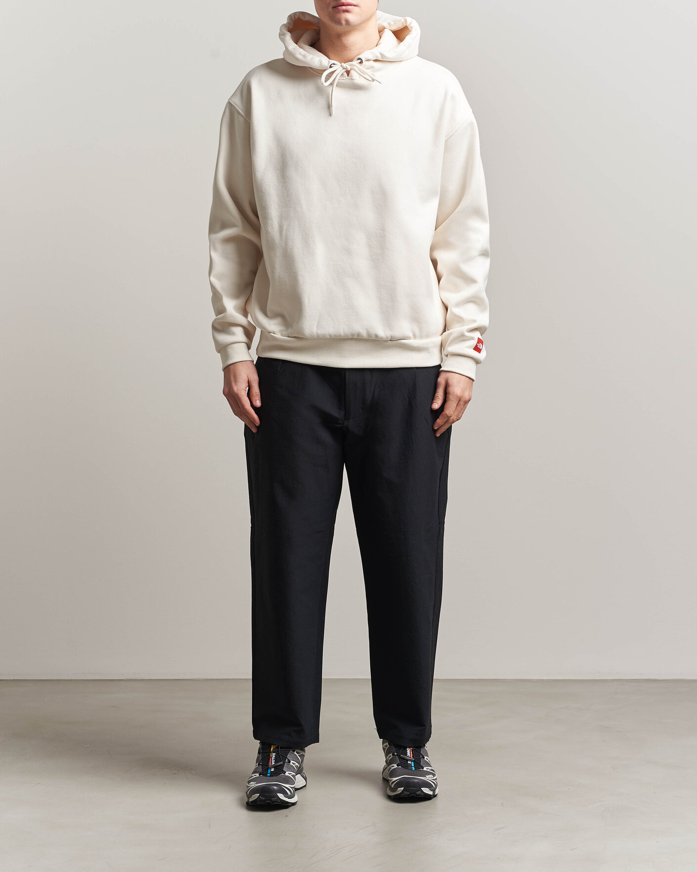 Mies | Puserot | The North Face | Red Box Hoodie White Dune